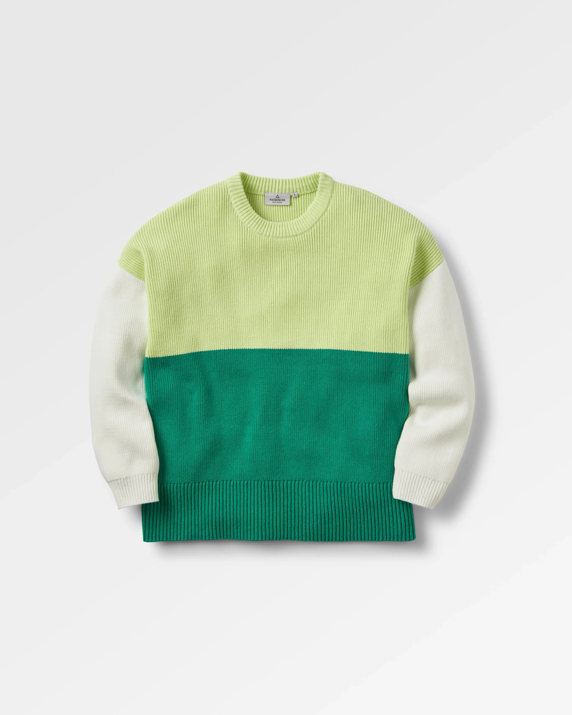 Gondwana Organic Oversized Knitted Jumper - Greenlake - Image 2