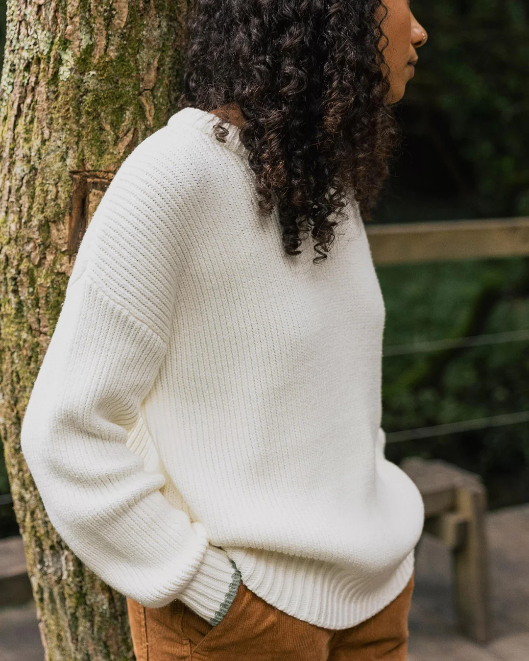 Gondwana Classic Knitted Jumper - Off White - Image 2