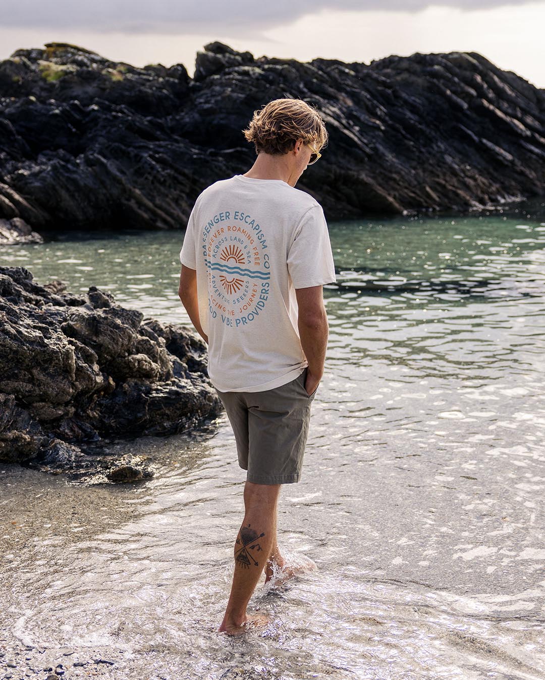 Good Vibes T-Shirt - Milky Marl - Image 3