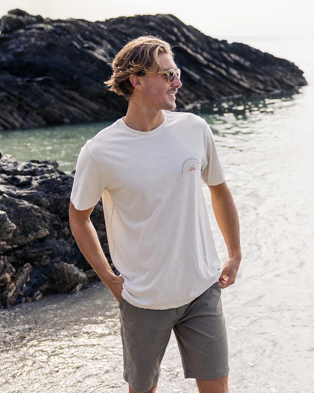 Good Vibes T-Shirt - Milky Marl - Image 4