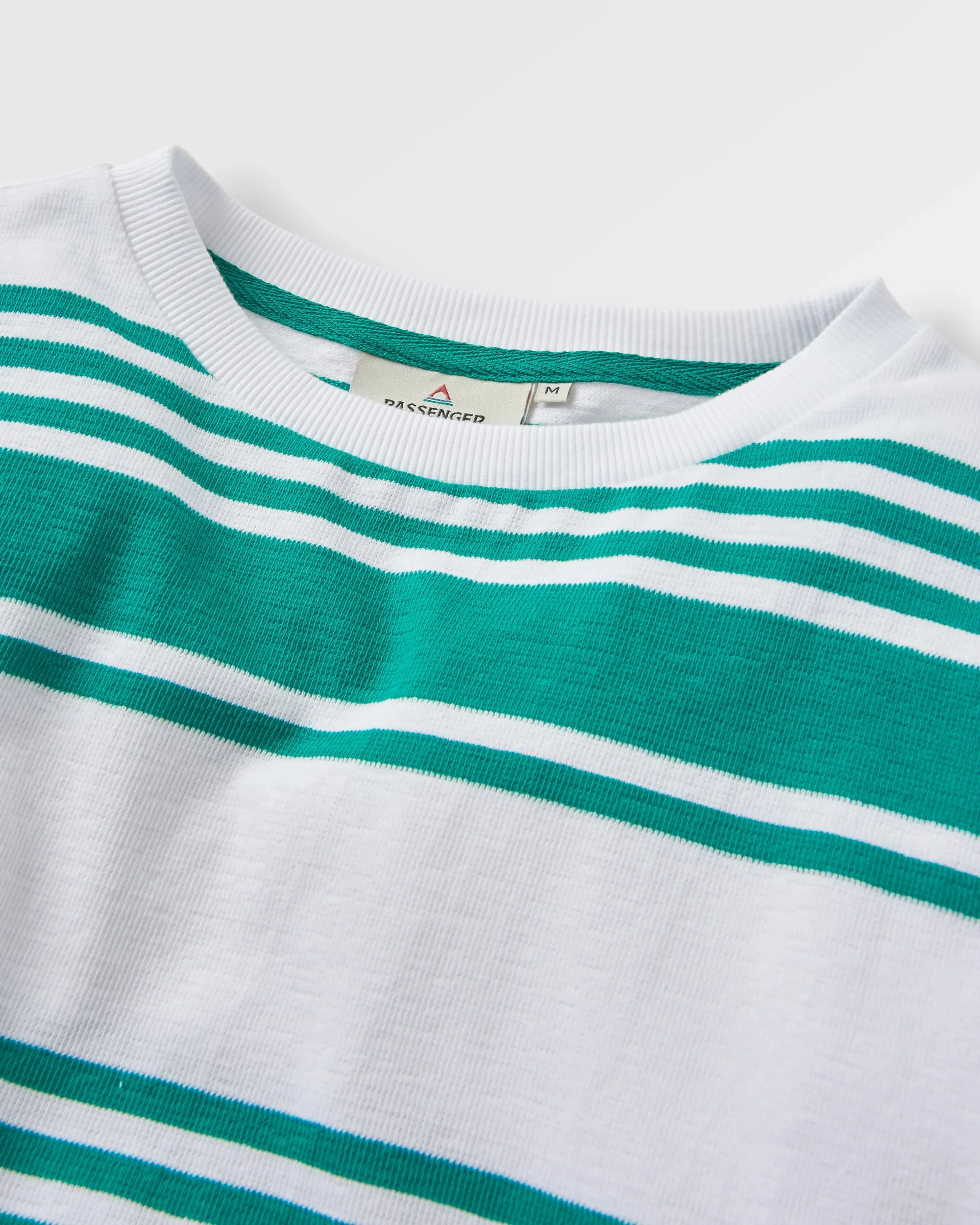 Graceful Textured LS Top - Greenlake Stripe - Image 4