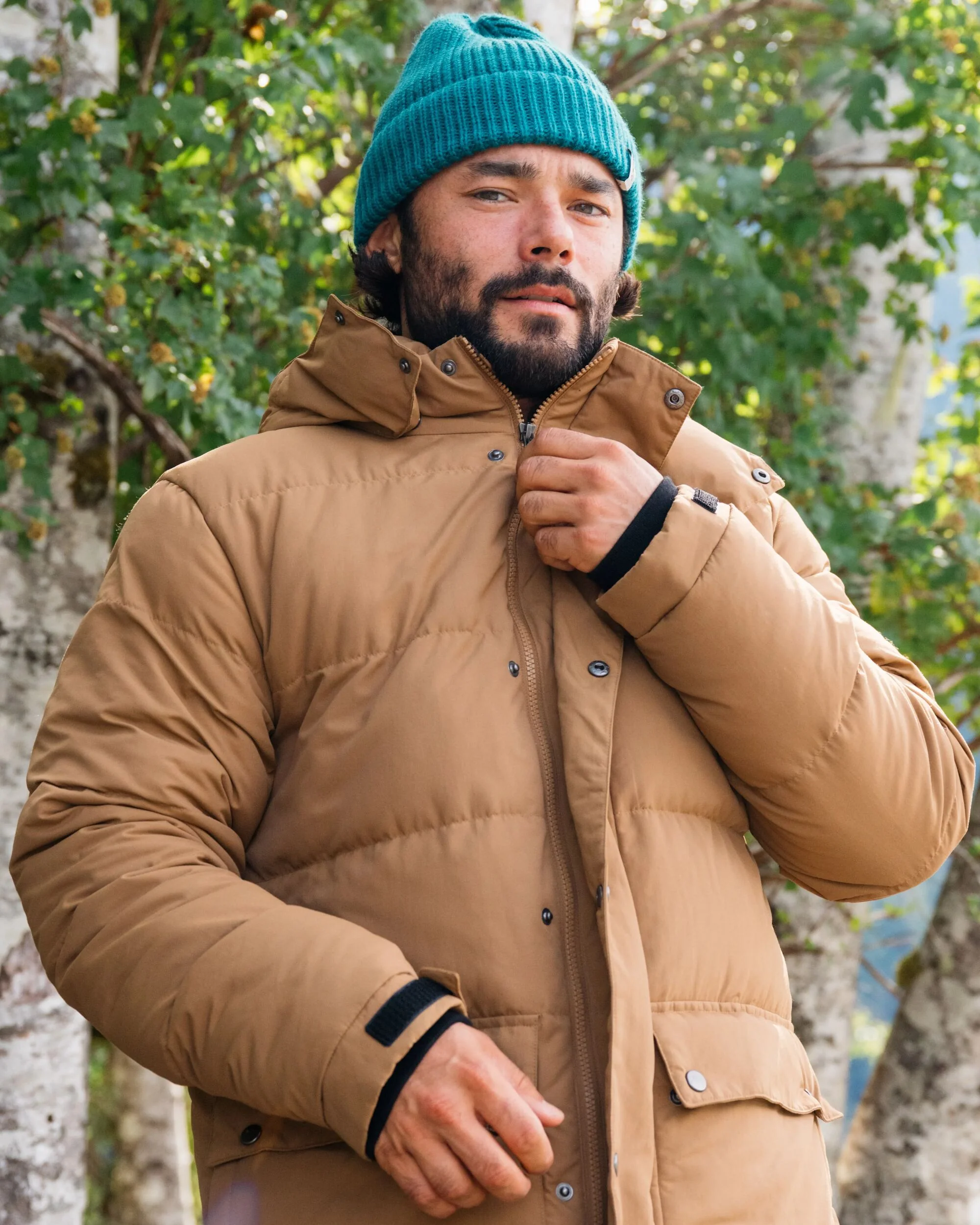 Grounded Down Jacket - Toffee - Image 3