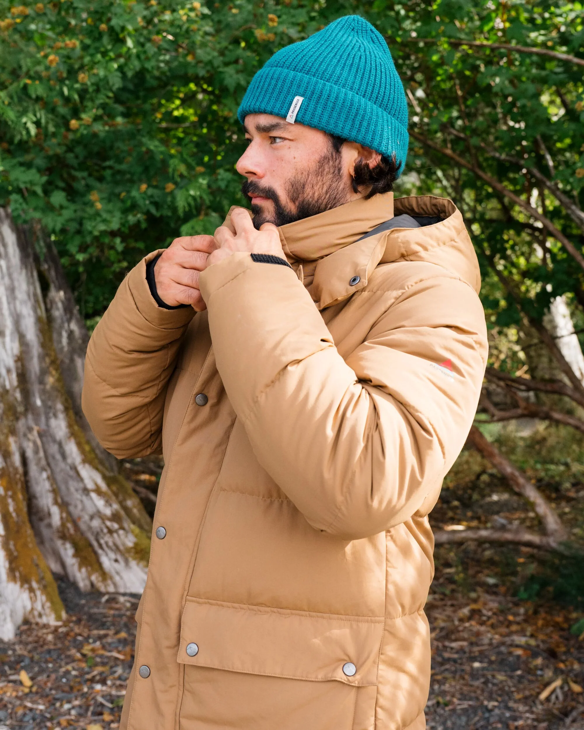 Grounded Down Jacket - Toffee - Image 4