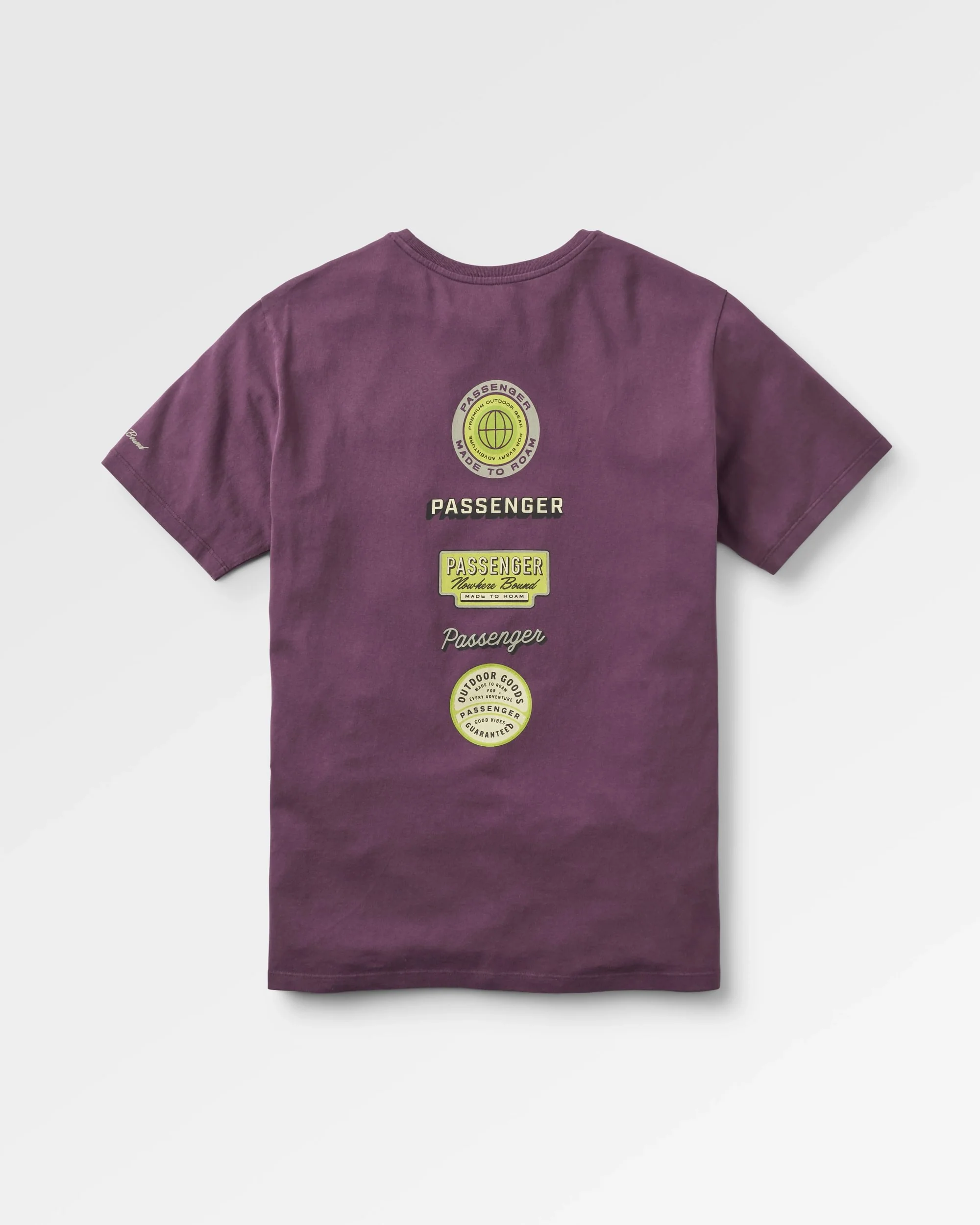 Guided T-Shirt - Deep Plum - Image 2