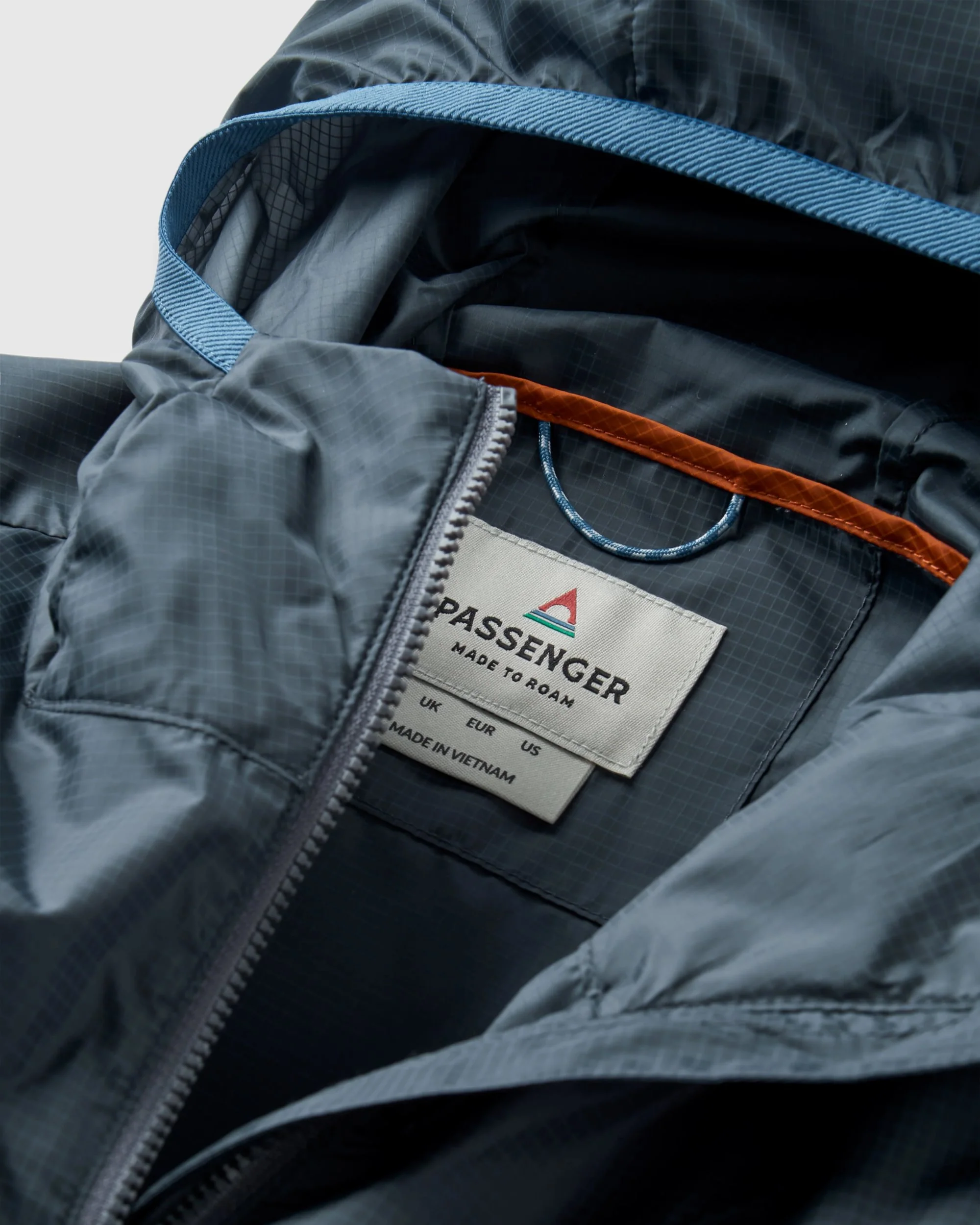 Gusto Windshell Anorak - Charcoal/Storm Grey - Image 2