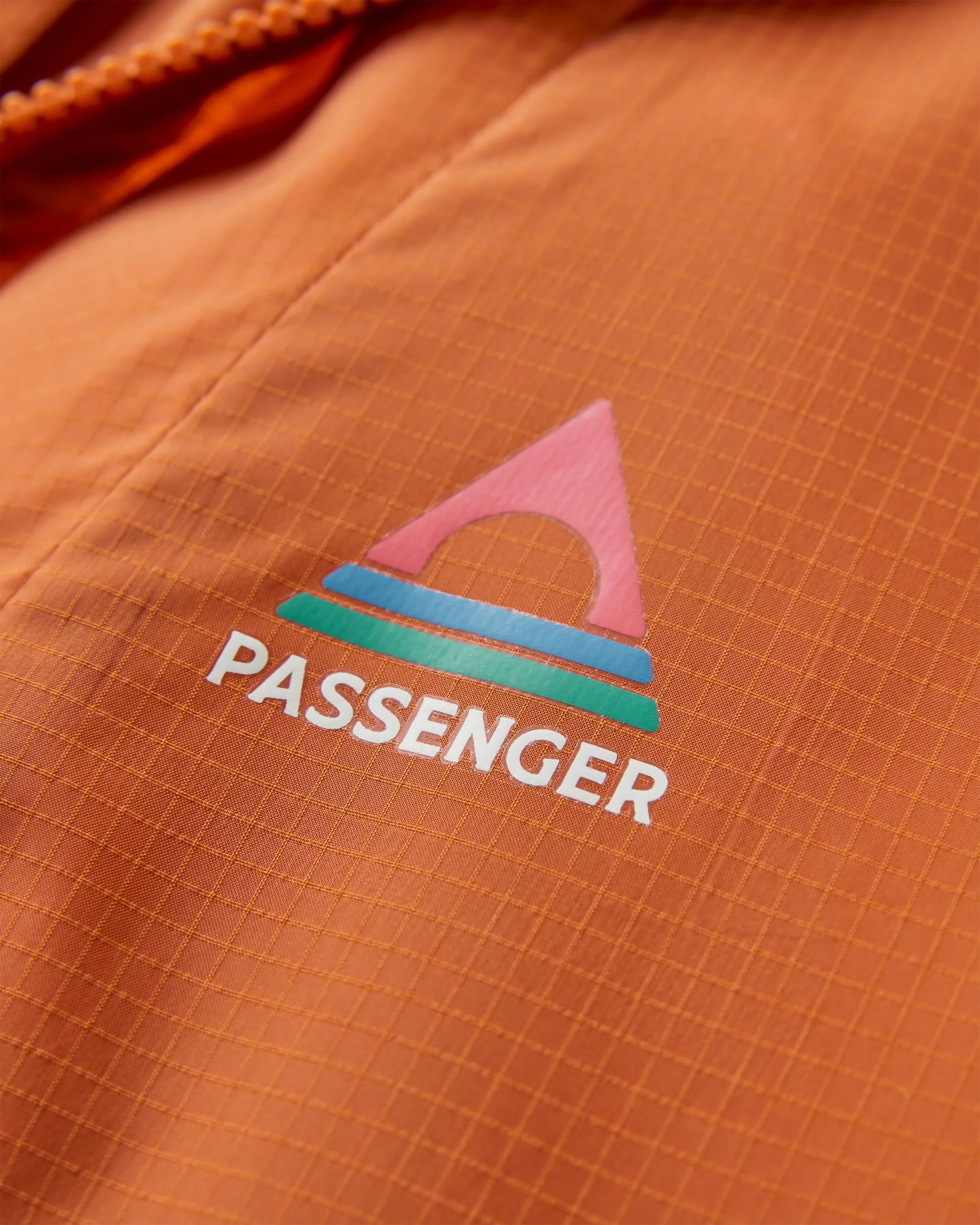 Gusto Windshell Jacket - Sunset Orange/Charcoal - Image 10