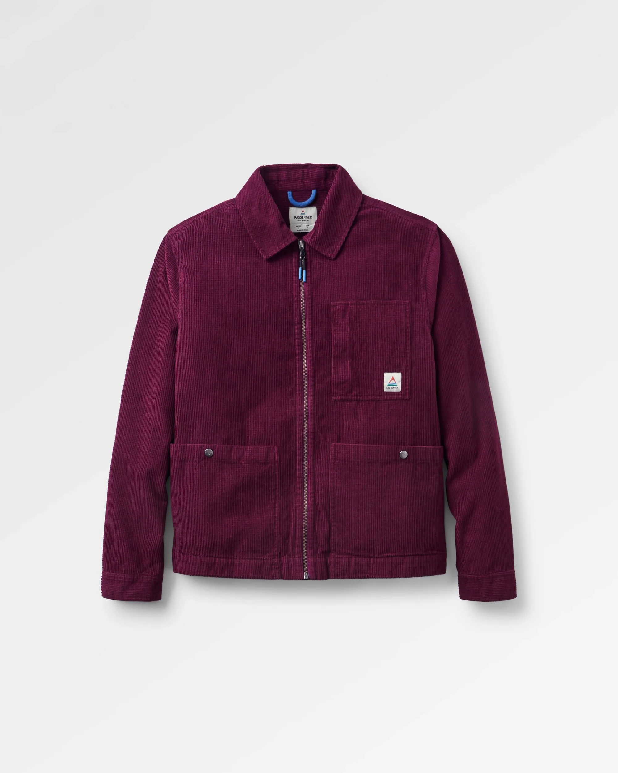 Harvest Organic Cotton Cord Overshirt - Fig - Image 2