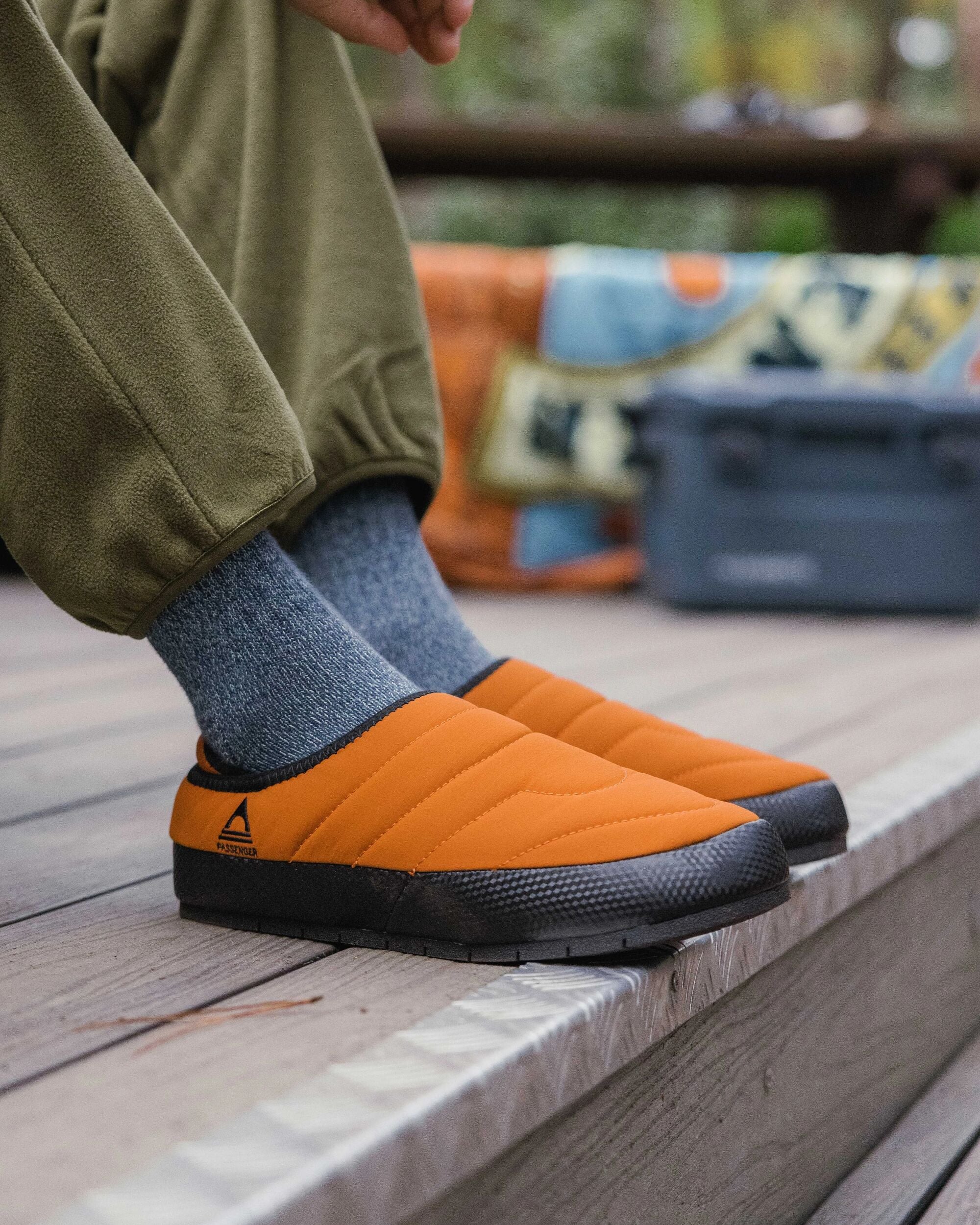 Hearth Men's Slipper - Sunset Orange - Image 2