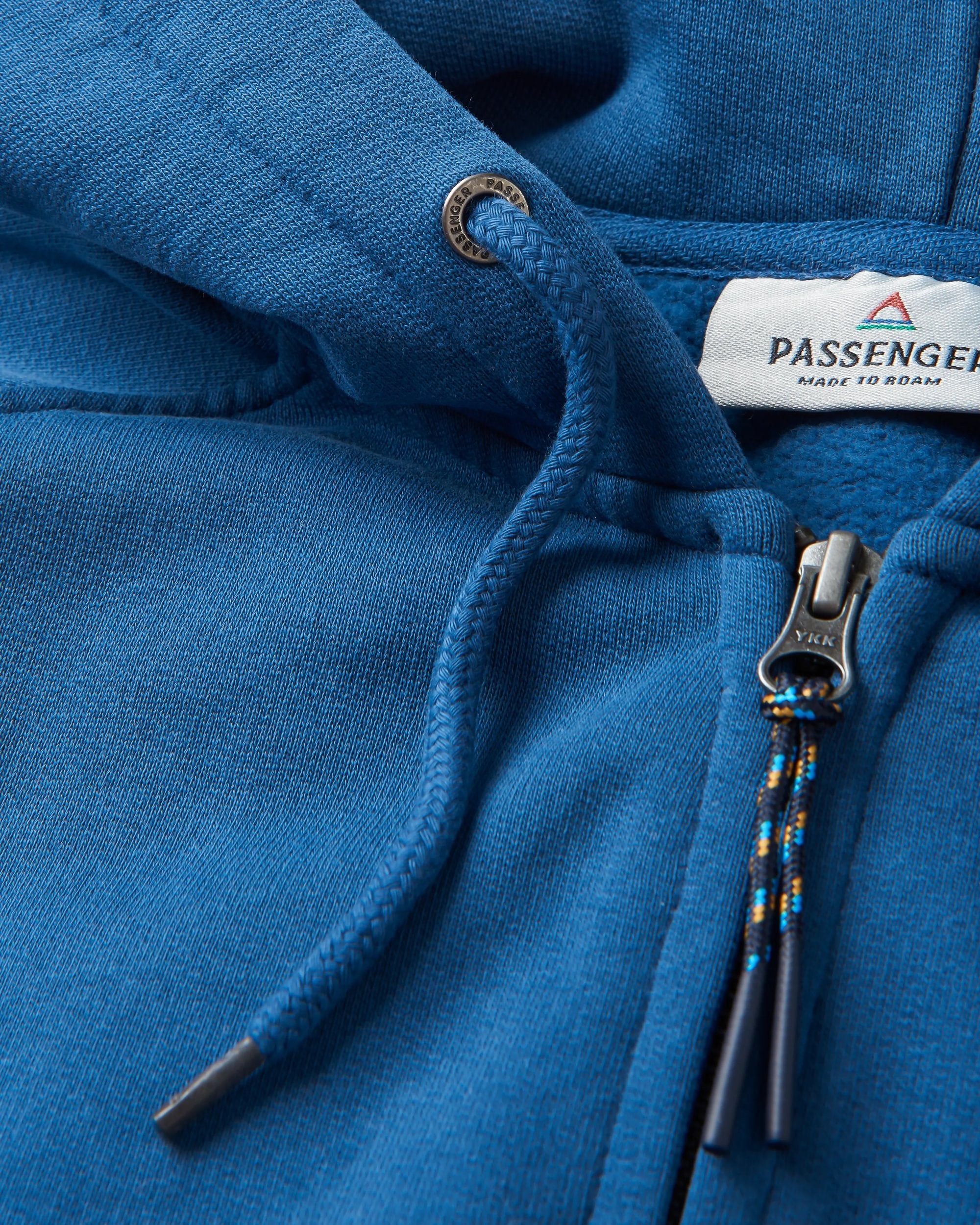 Heritage Full Zip Hoodie - Dark Denim - Image 8