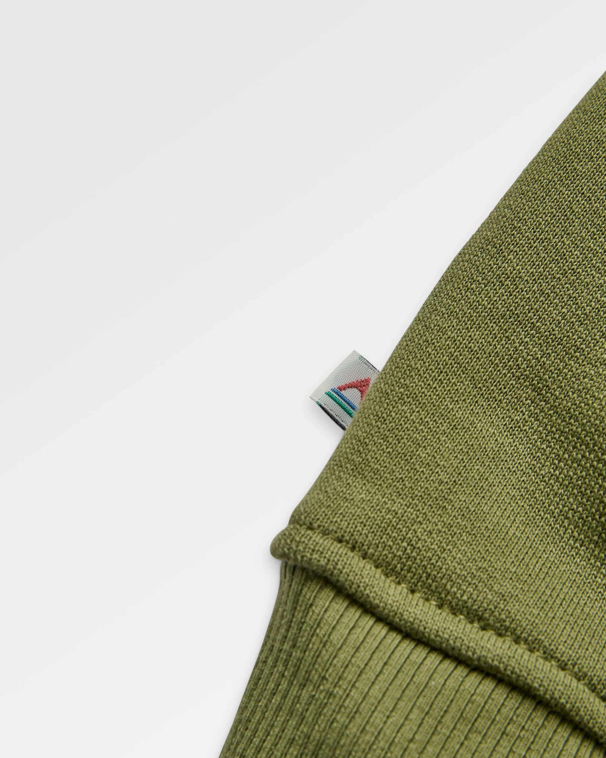 Heritage Full Zip Hoodie - Khaki - Image 5
