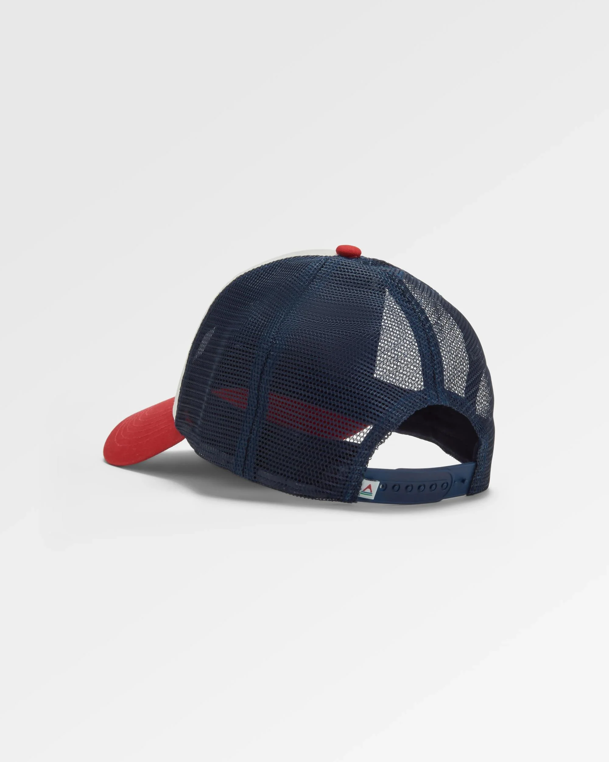 Heritage Mesh Snapback Cap - Navy/Red Spice - Image 2