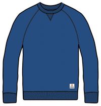Heritage Men's Sweatshirt - Azure Blue Marl - Image 6