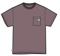 Heritage Organic Relaxed Fit T-Shirt - Grape - Image 12
