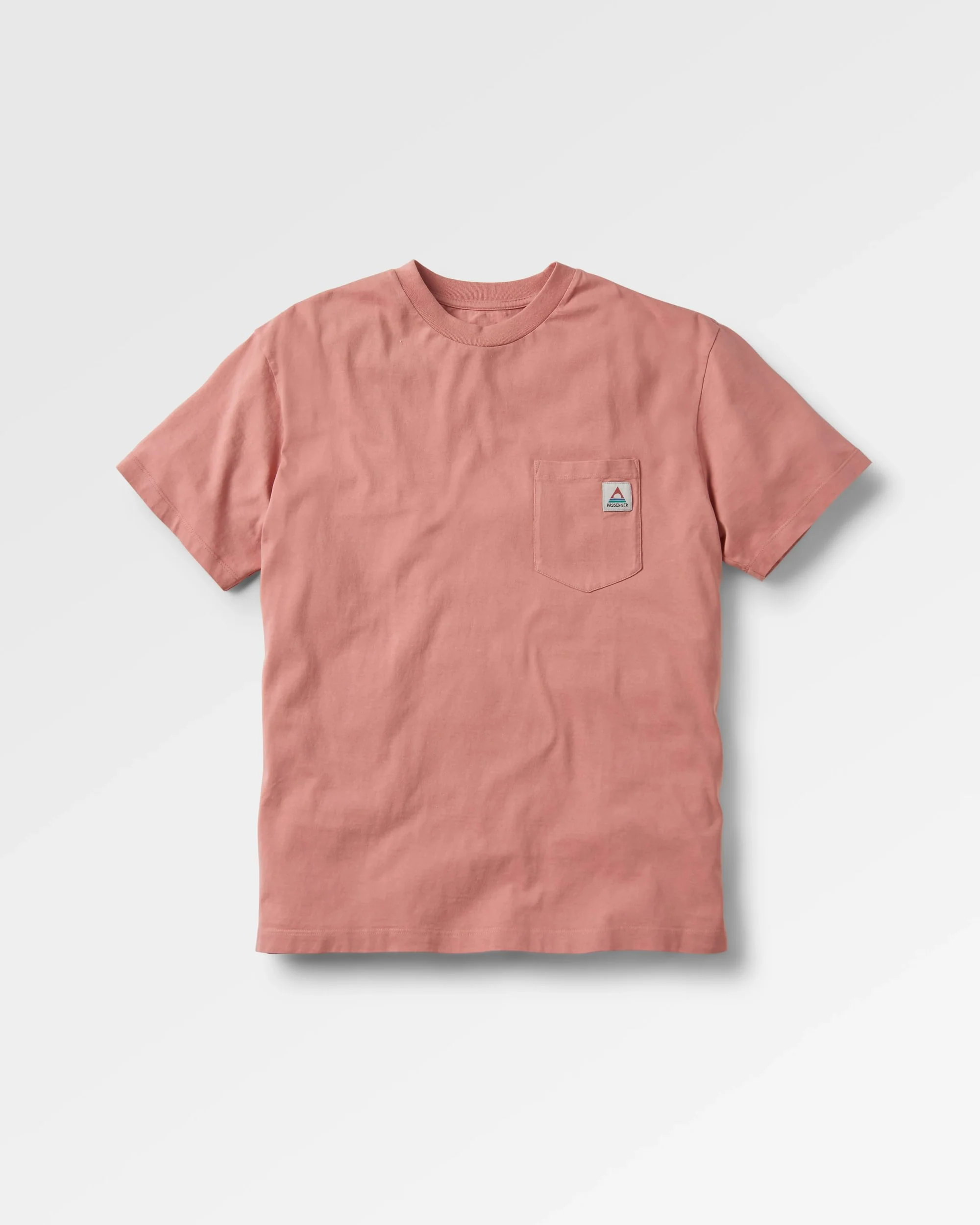 Heritage Organic Relaxed Fit T-Shirt - Peach - Image 2
