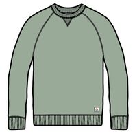 Heritage Men's Sweatshirt - Pistachio - Image 6
