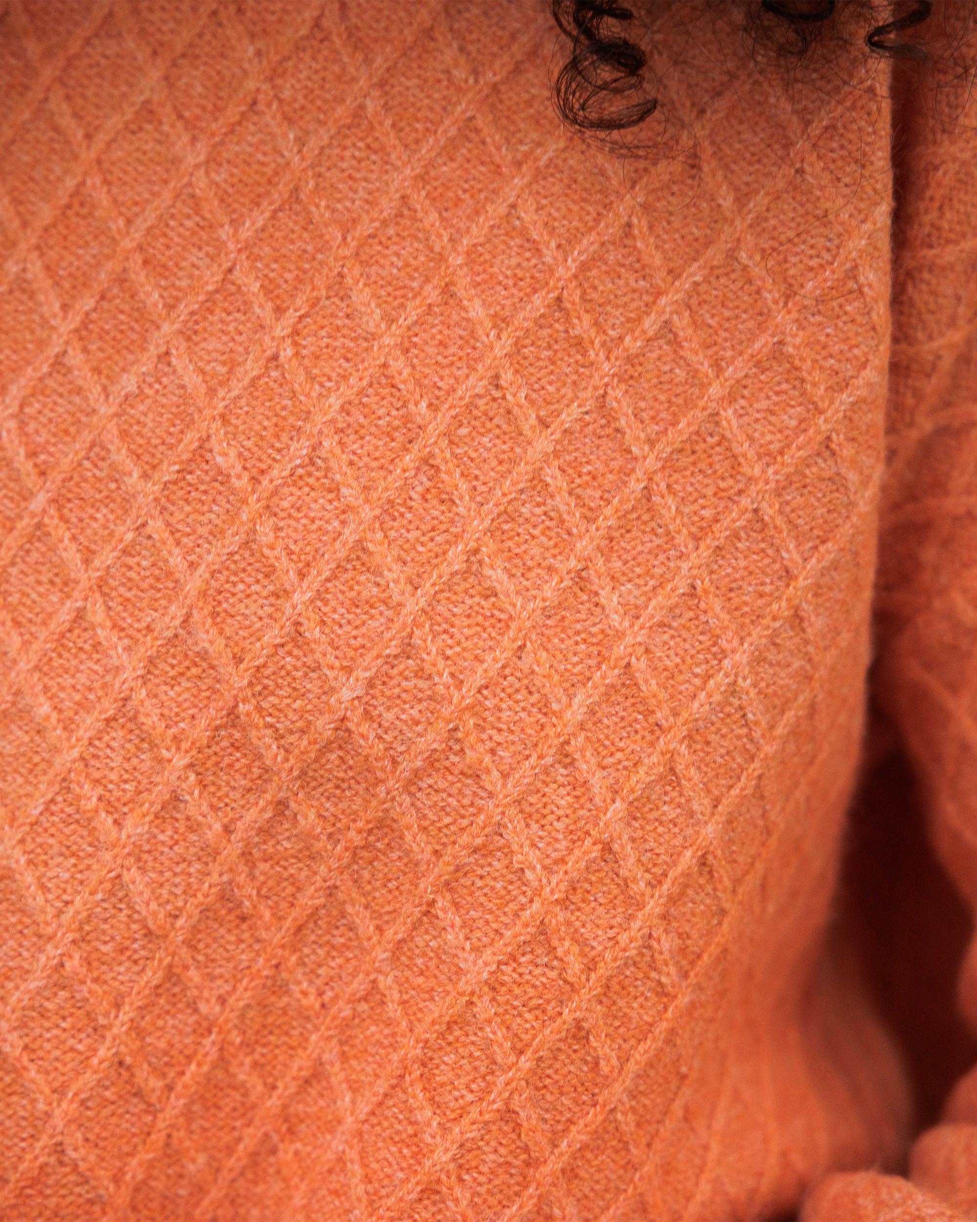 Hinterland Knitted Jumper - Apricot - Image 4