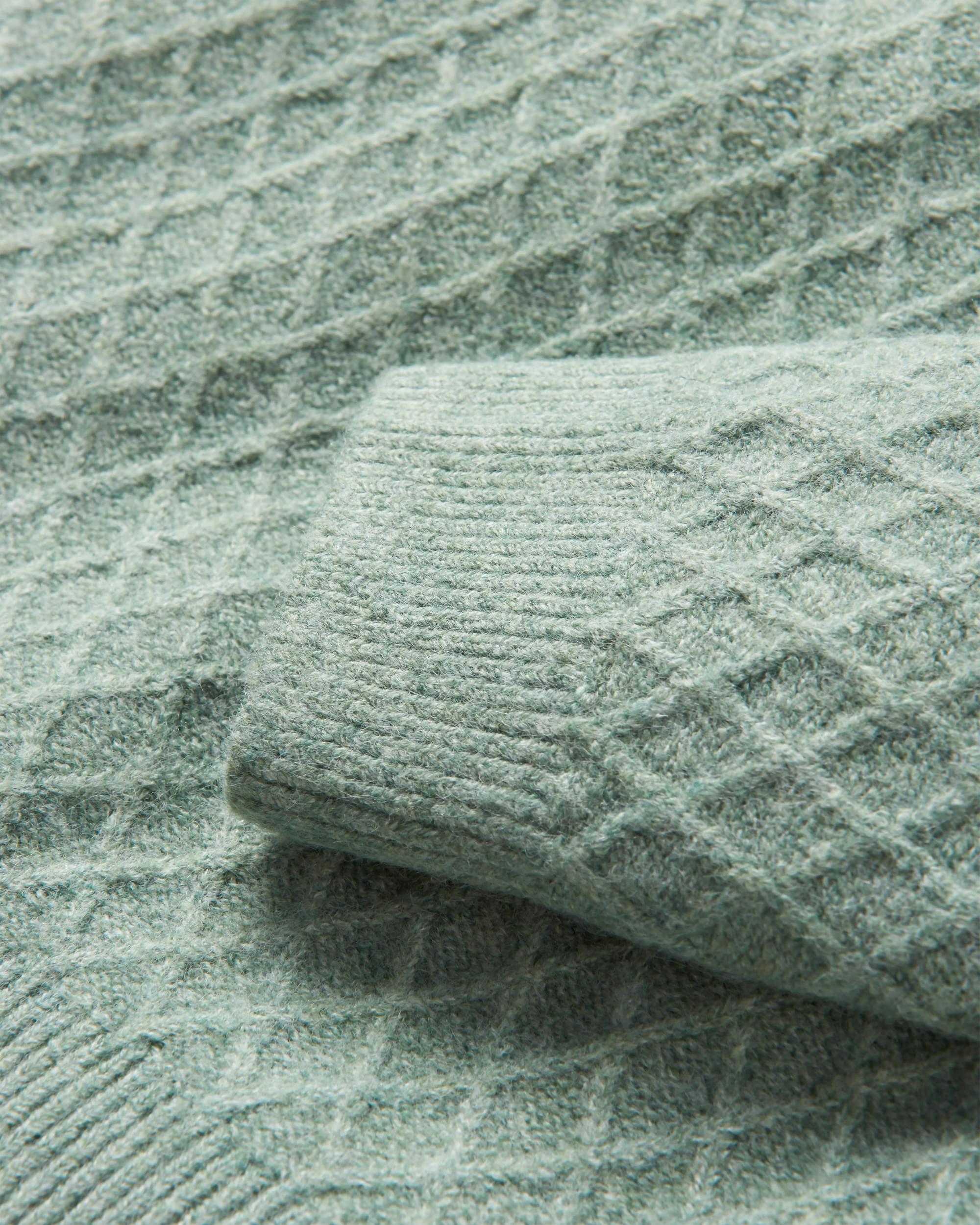 Hinterland Knitted Jumper - Pistachio - Image 10