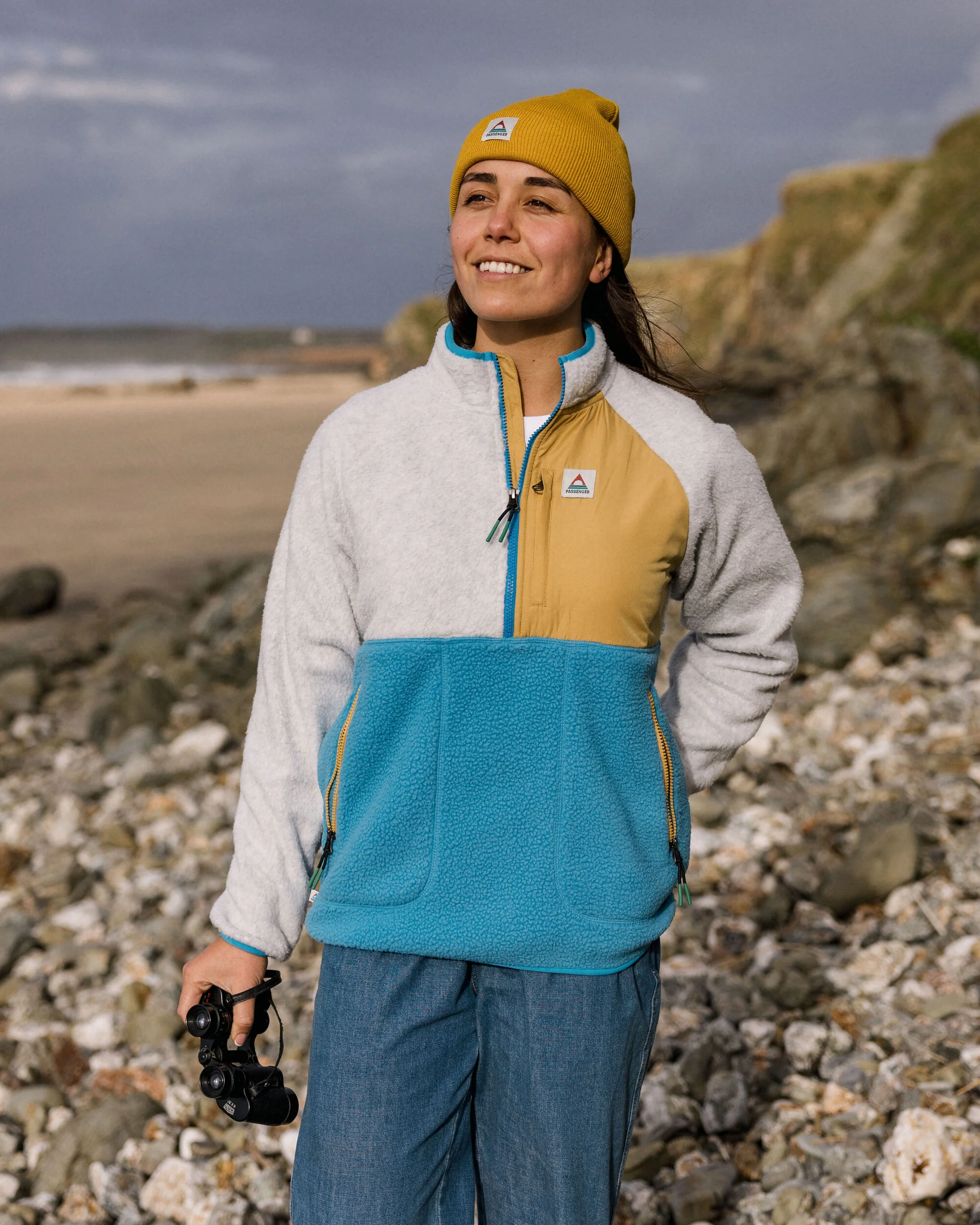 Home Sherpa Fleece - Atlantic Blue - Image 2