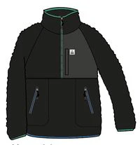 Home Sherpa Fleece - Black - Image 10