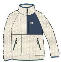 Home Sherpa Fleece - Oatmeal - Image 11