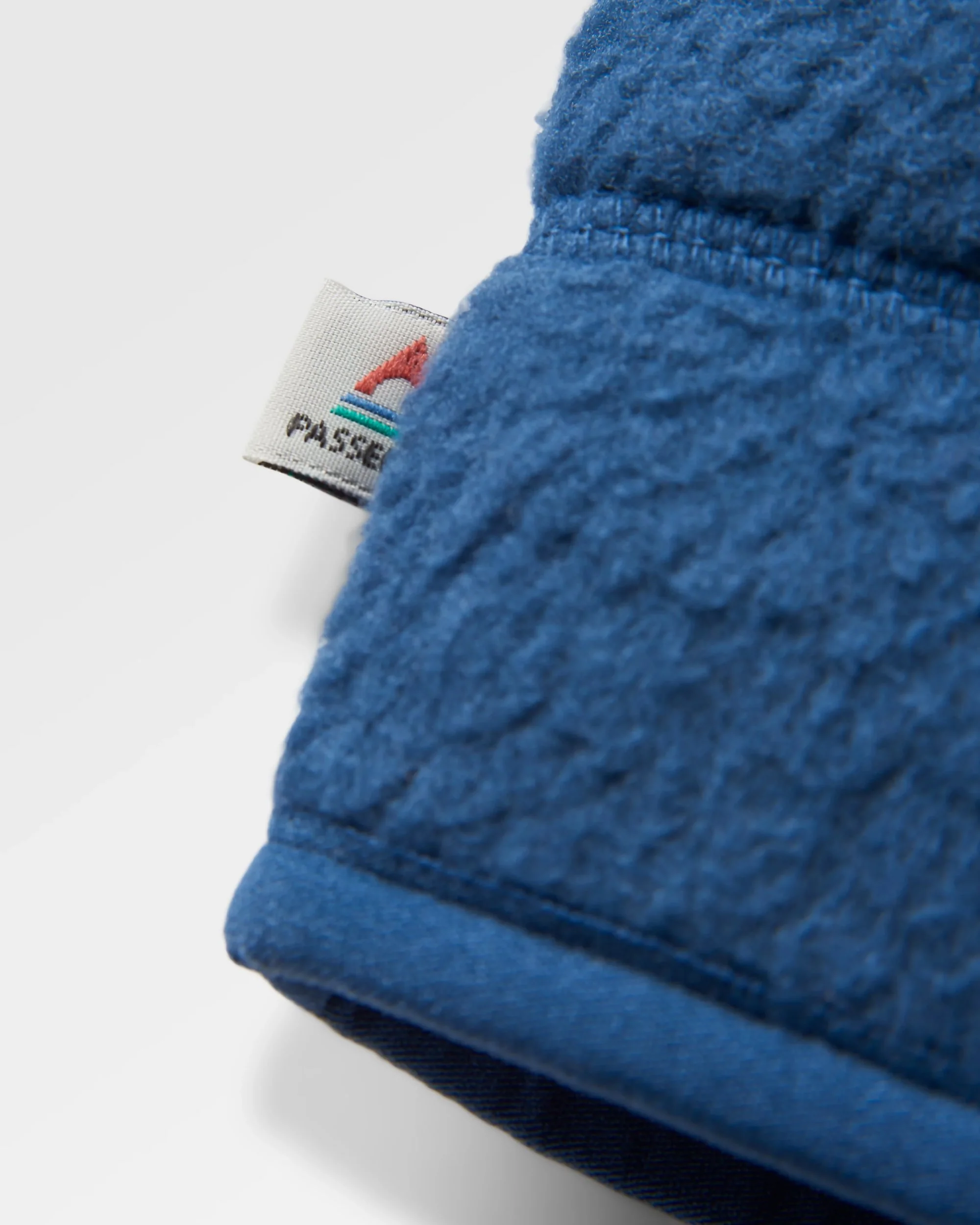Home Sherpa Fleece - Grey Marl/Dark Denim - Image 10
