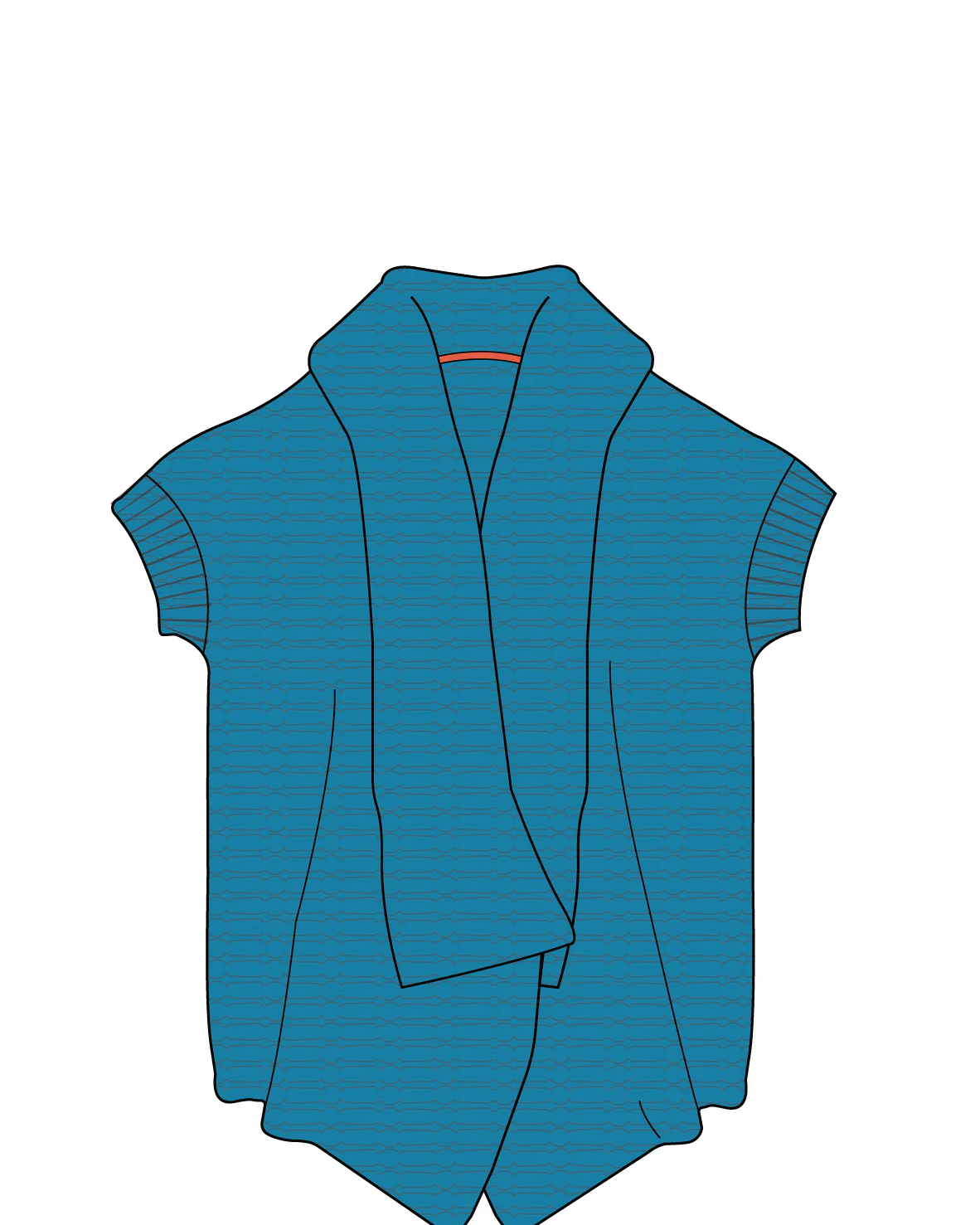 Homely Knitted Cardigan - Bluejay - Image 11