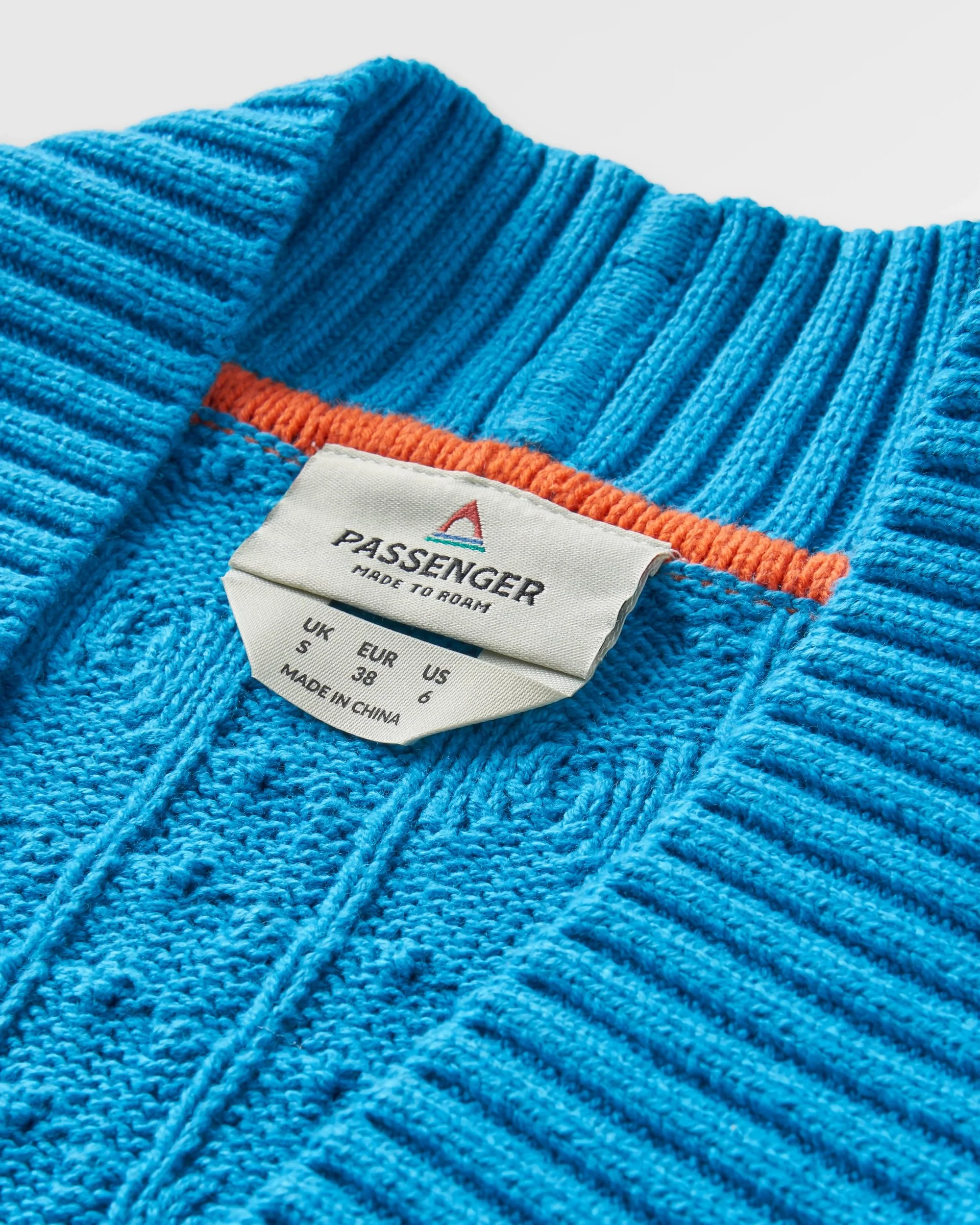 Homely Knitted Cardigan - Bluejay - Image 8
