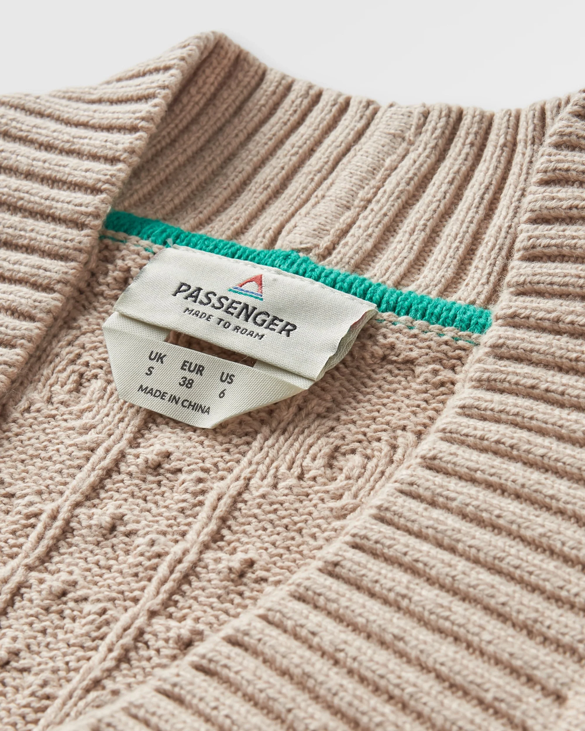 Homely Knitted Cardigan - Simply Taupe - Image 9