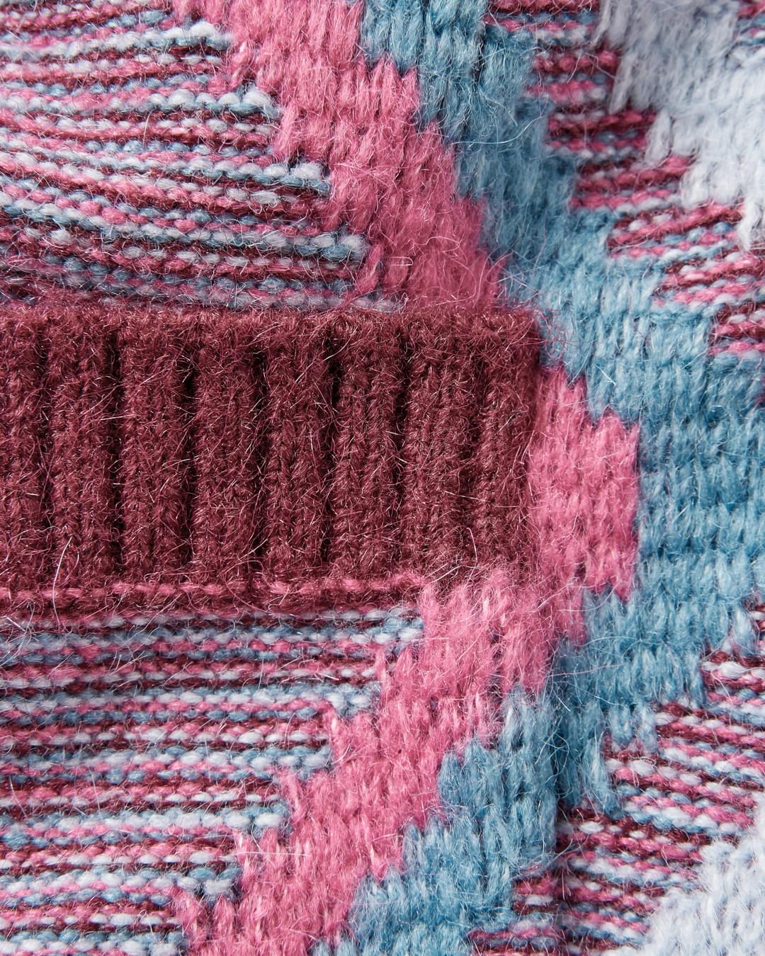 Homestead Cardigan - Wine - Image 3