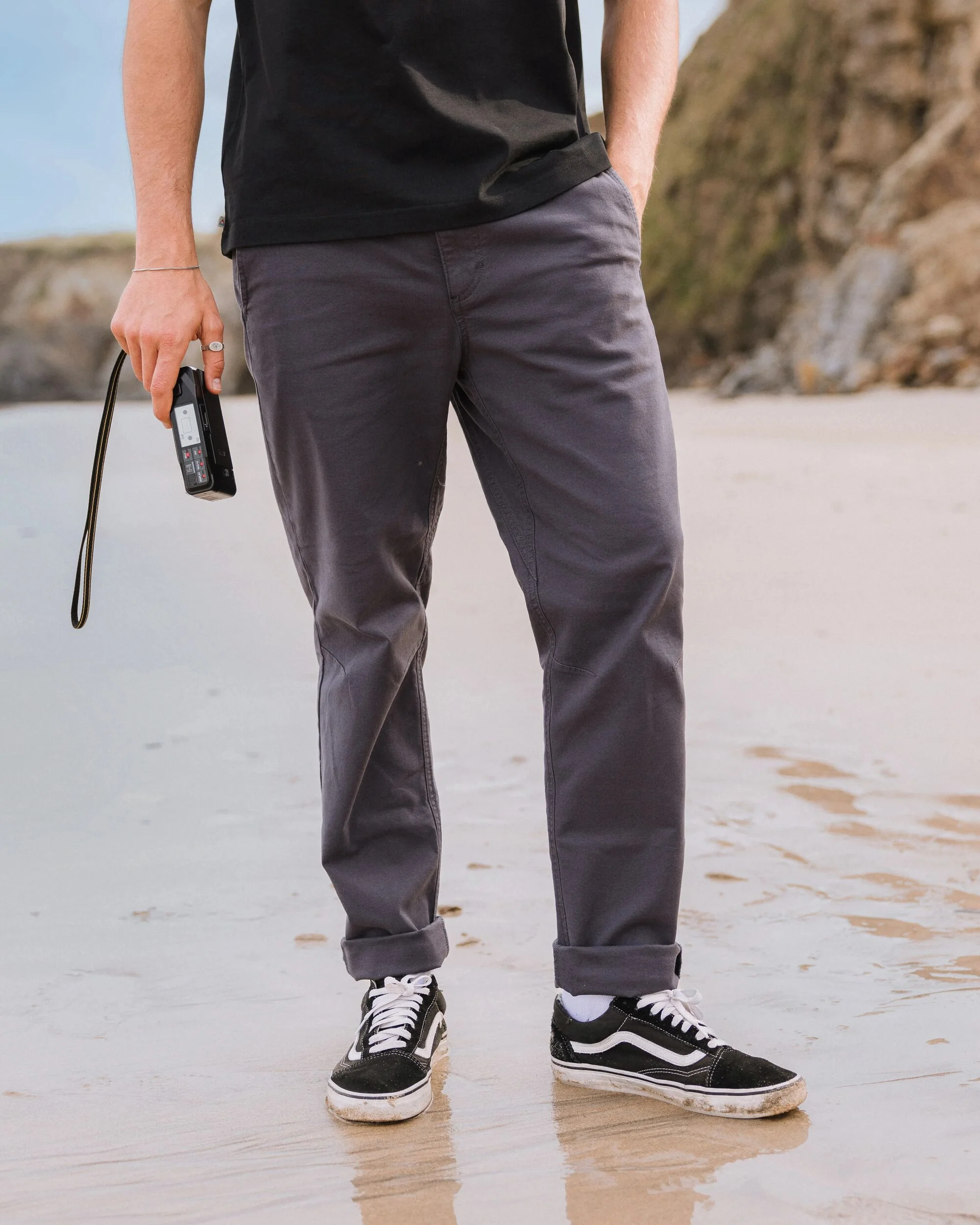 Horizon Regular Fit Trouser - Charcoal - Image 3