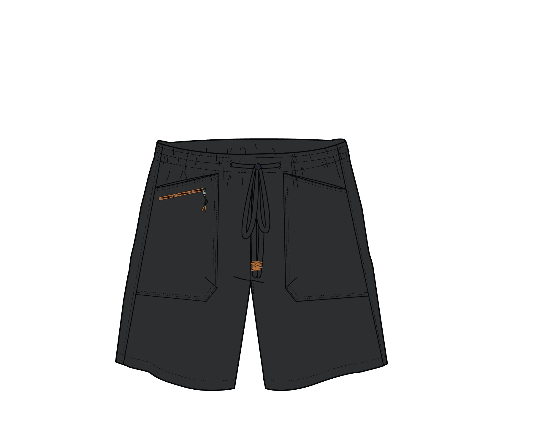 Hydrilla All Purpose Short - Black - Image 10