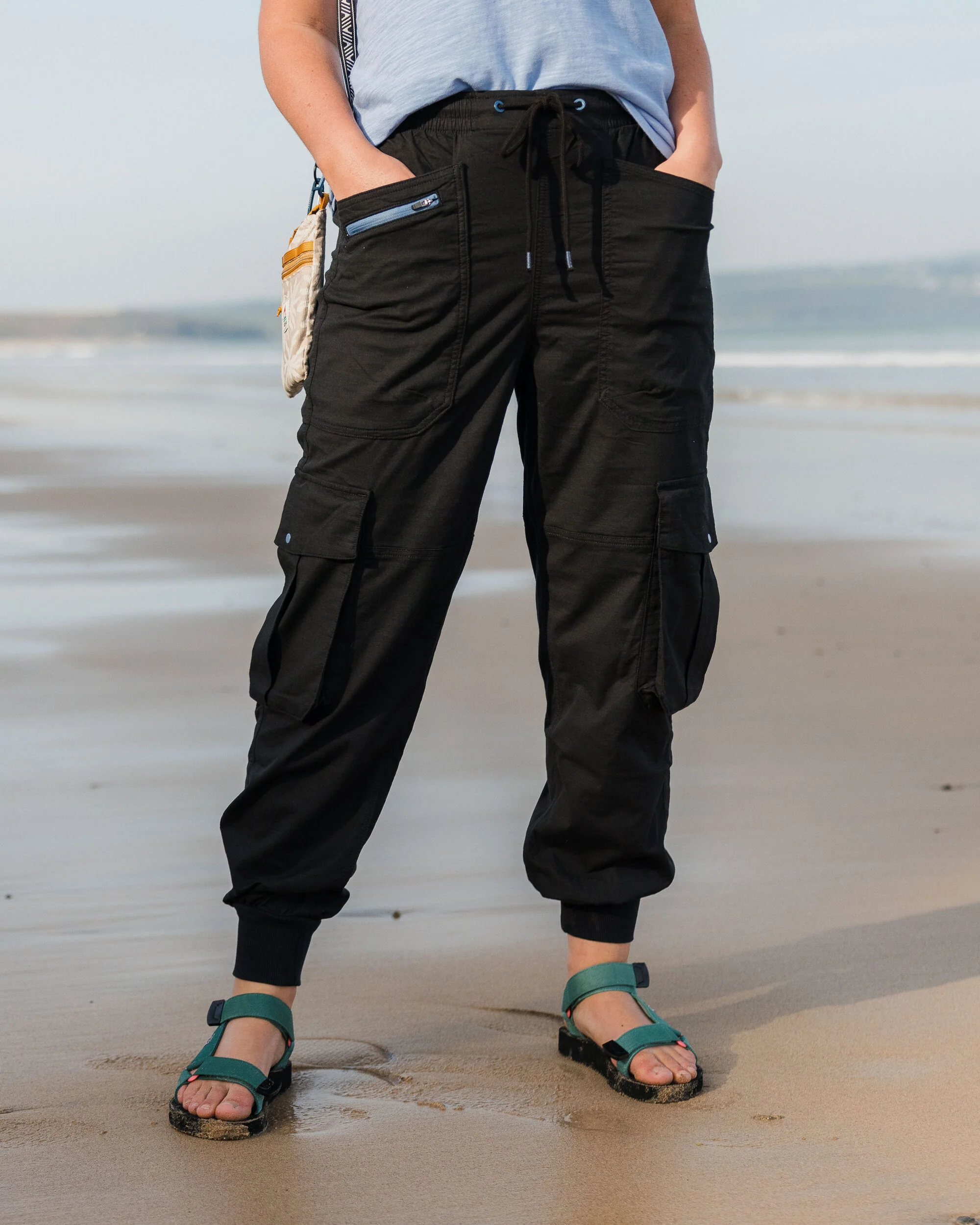 Hydrilla Organic Cotton Trouser - Black - Image 2