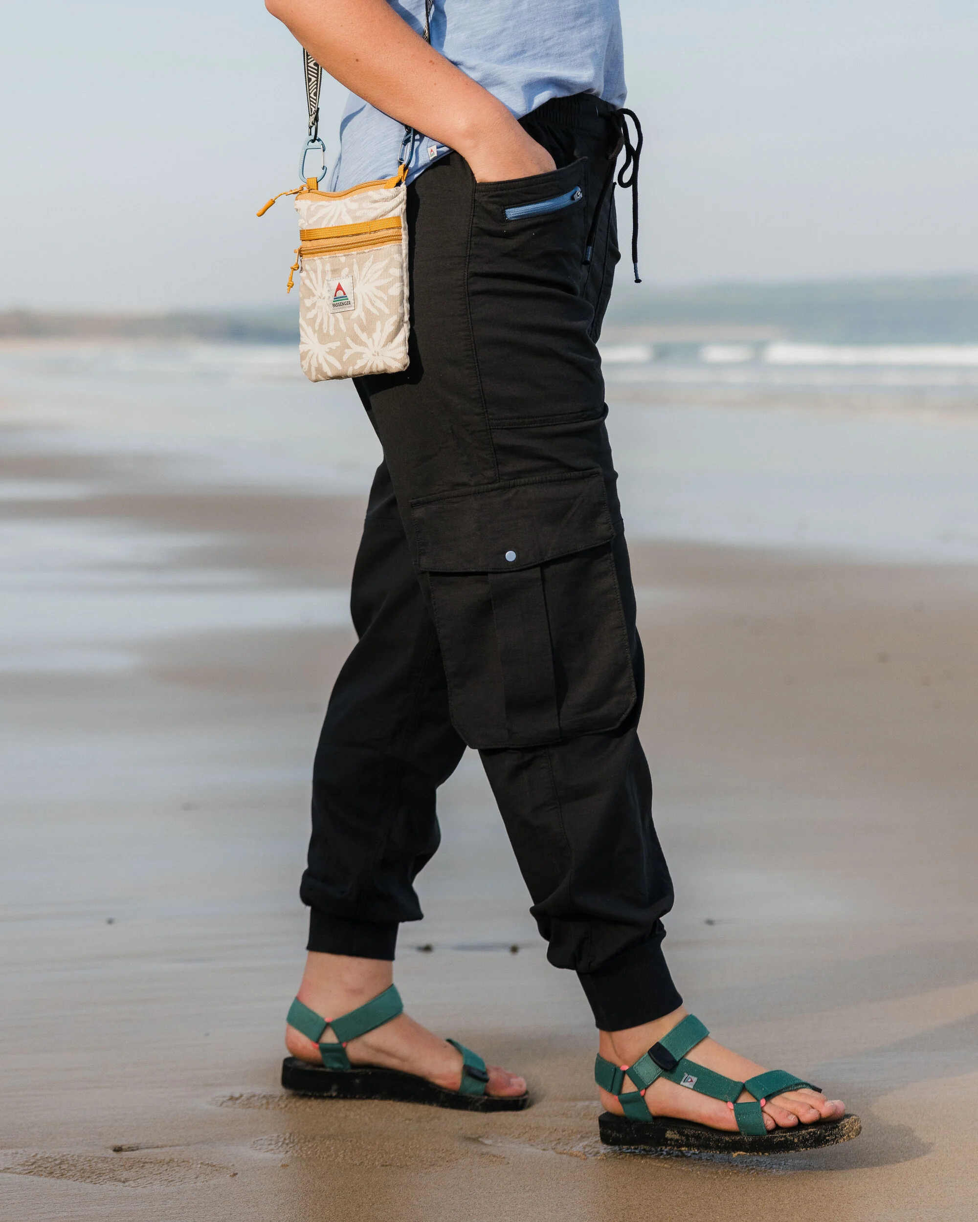 Hydrilla Organic Cotton Trouser - Black - Image 3
