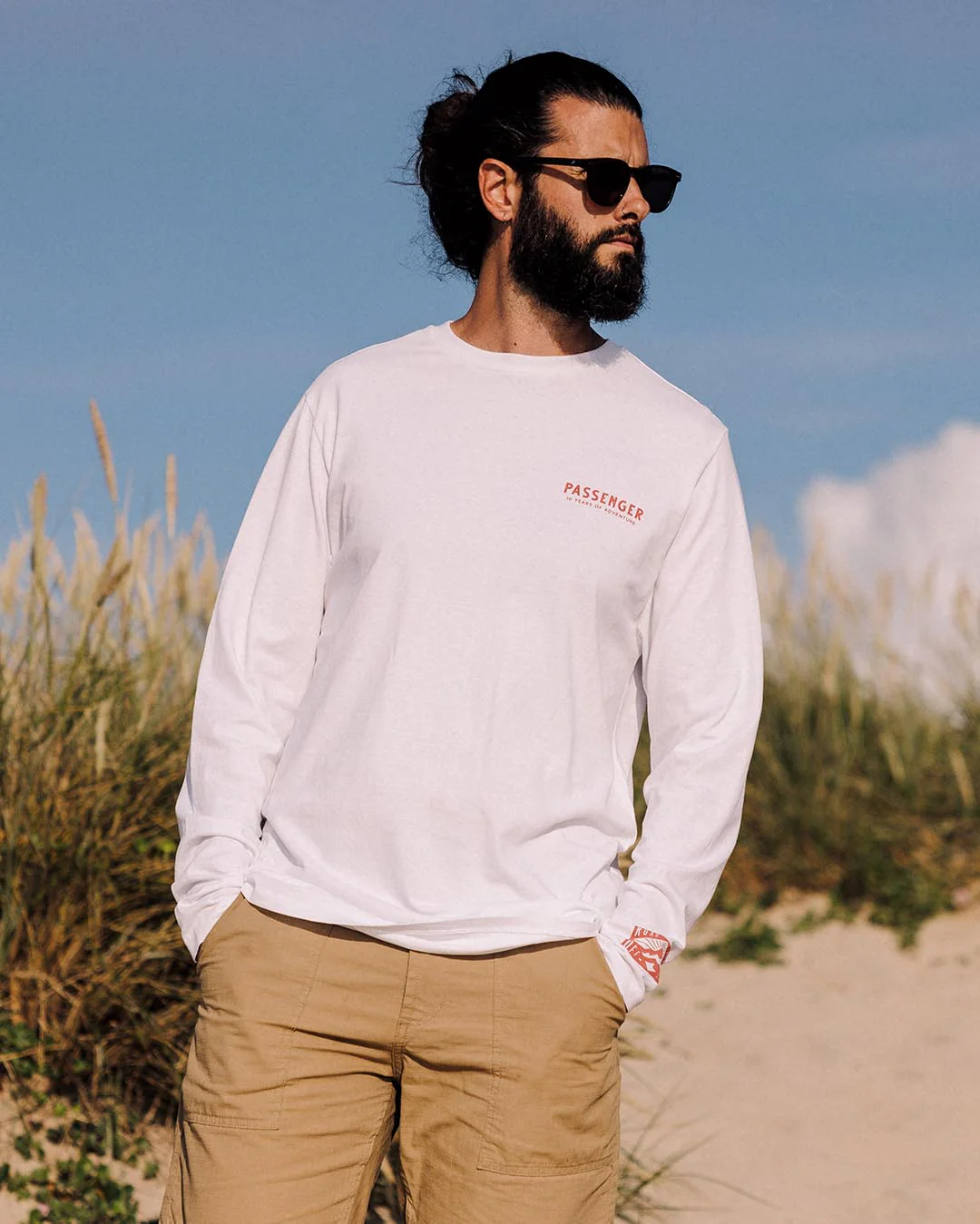 Icon LS T-Shirt - White - Image 3