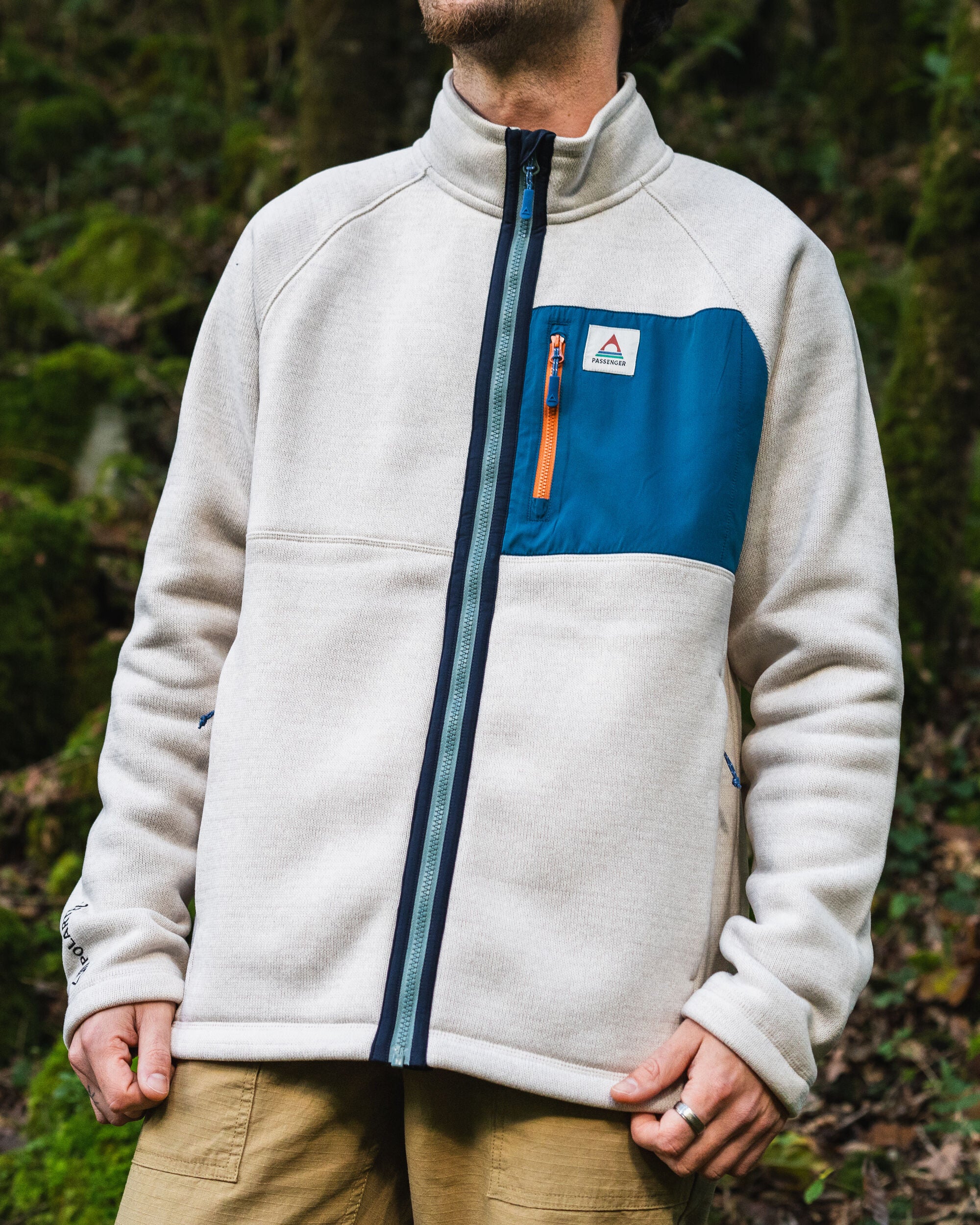 Men's Incline Polartec® Fleece - Vintage White - Image 2