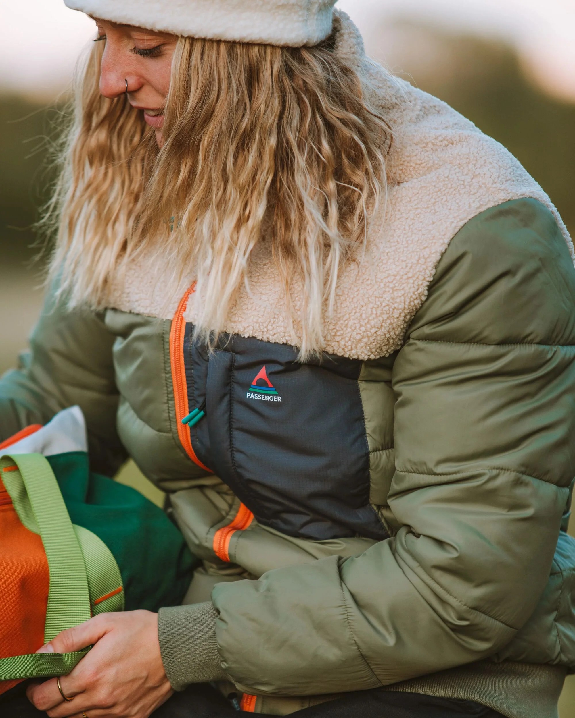 Inspire Insulated Jacket - Dusty Olive - Image 3
