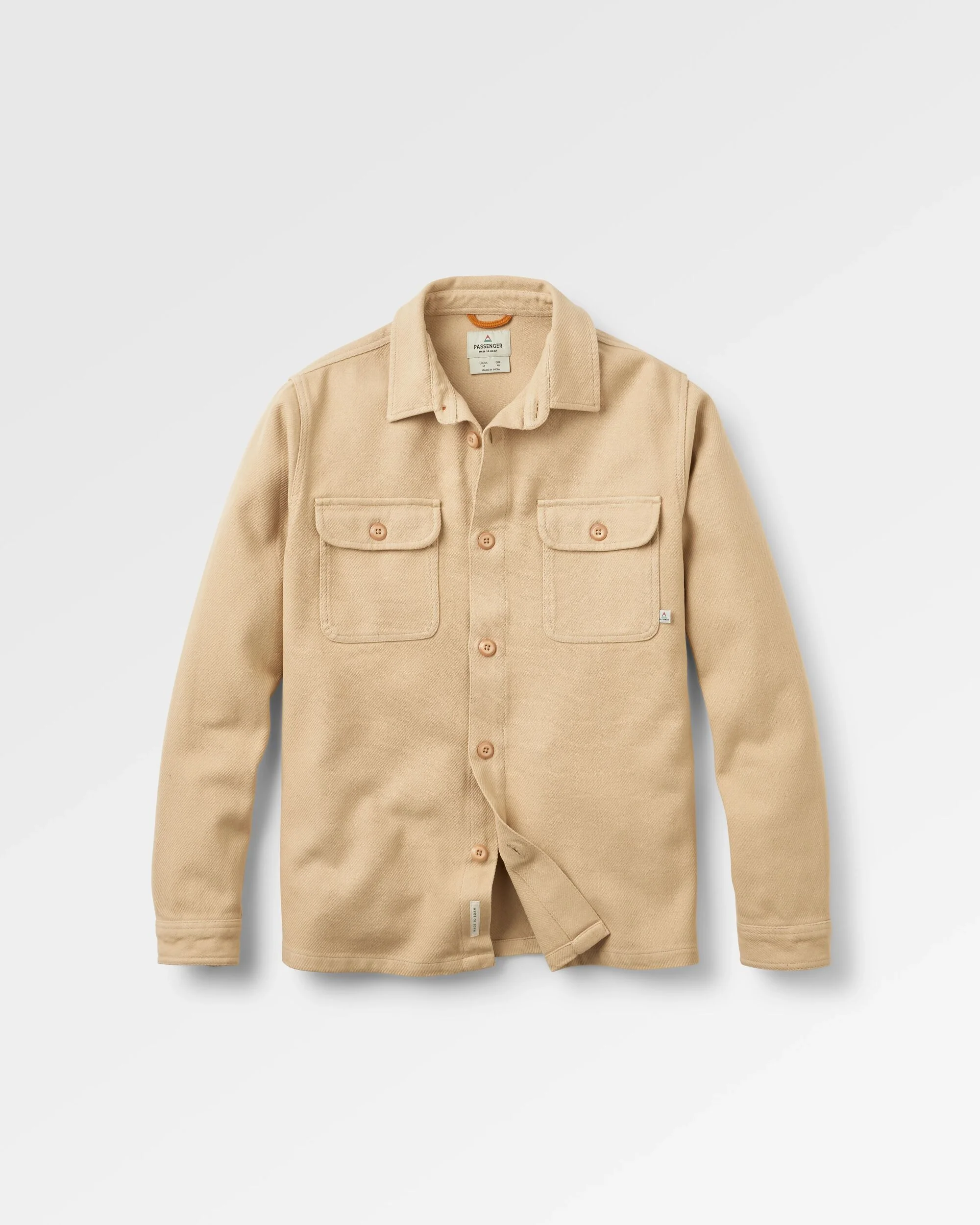 Island Twill Shirt - Stone - Image 2