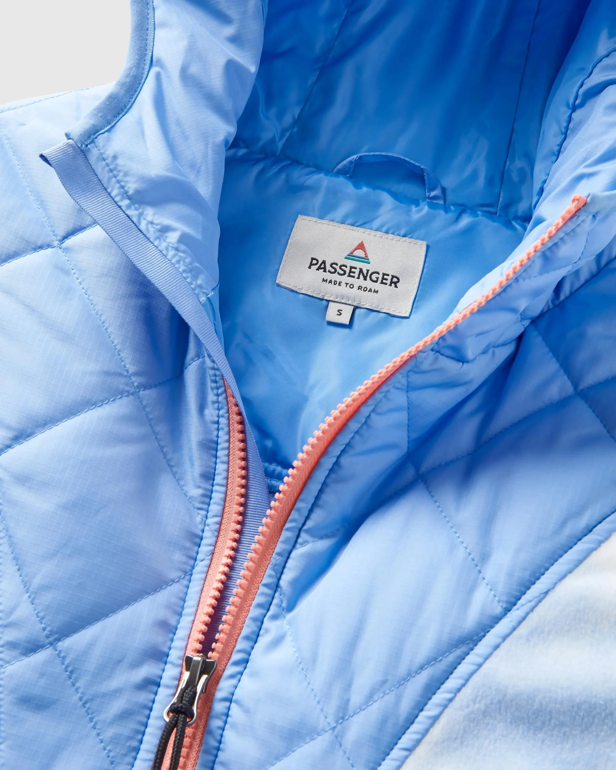 Juana Polar Hooded Fleece - Tie Dye Cornflower - Image 2