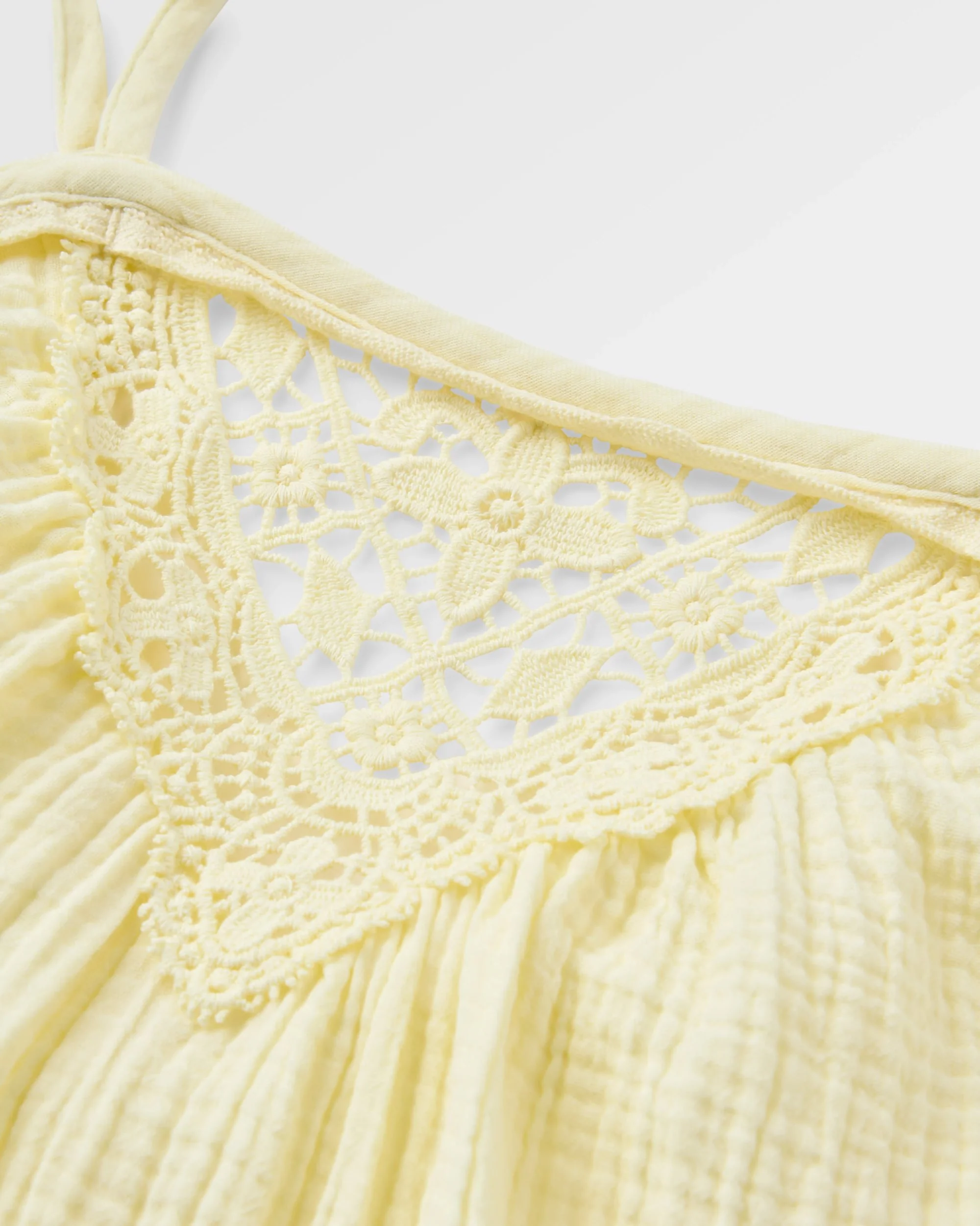 Junipe Dress - Pale Yellow - Image 3
