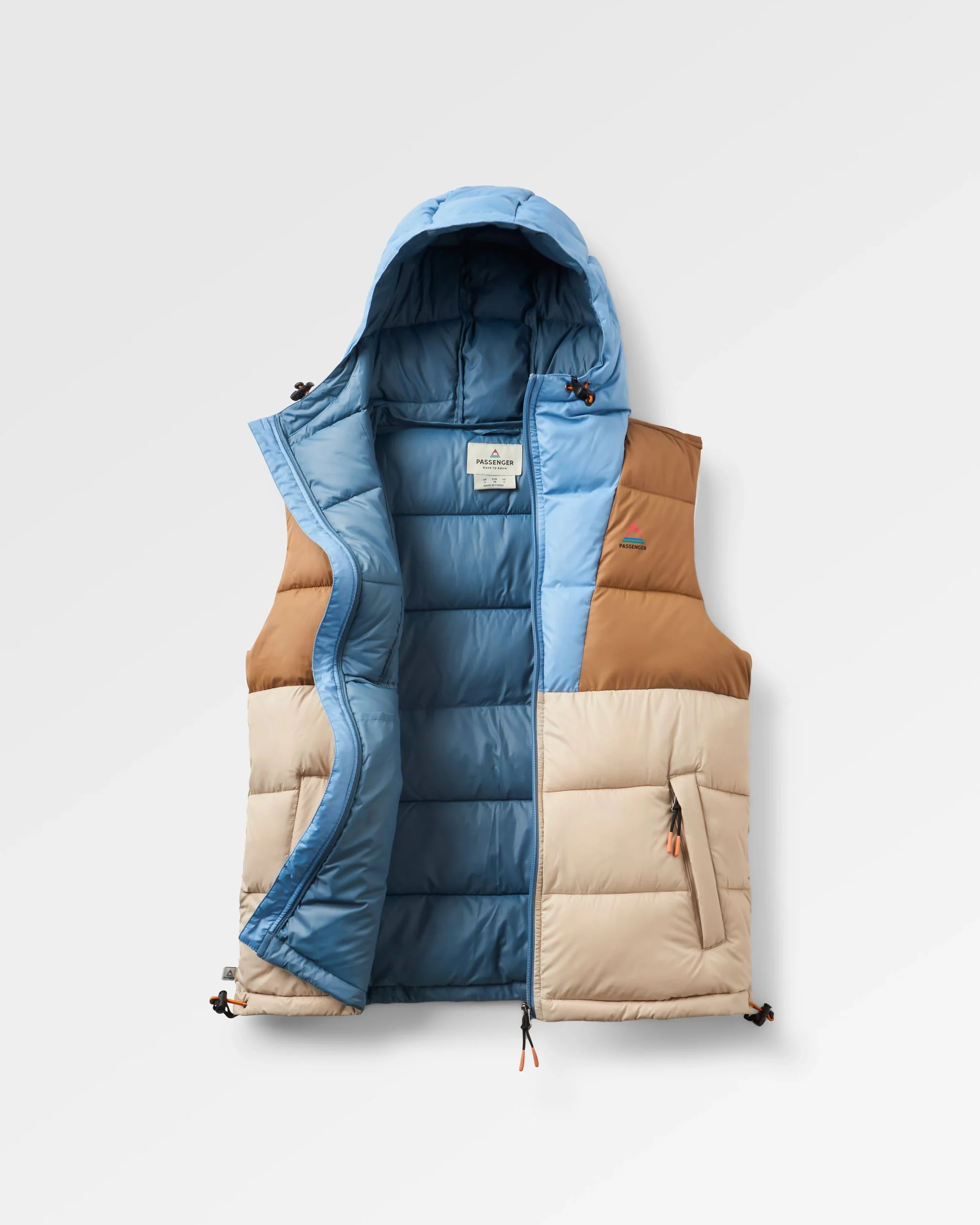 Kai Insulated Gilet - Toffee/Stone - Image 2