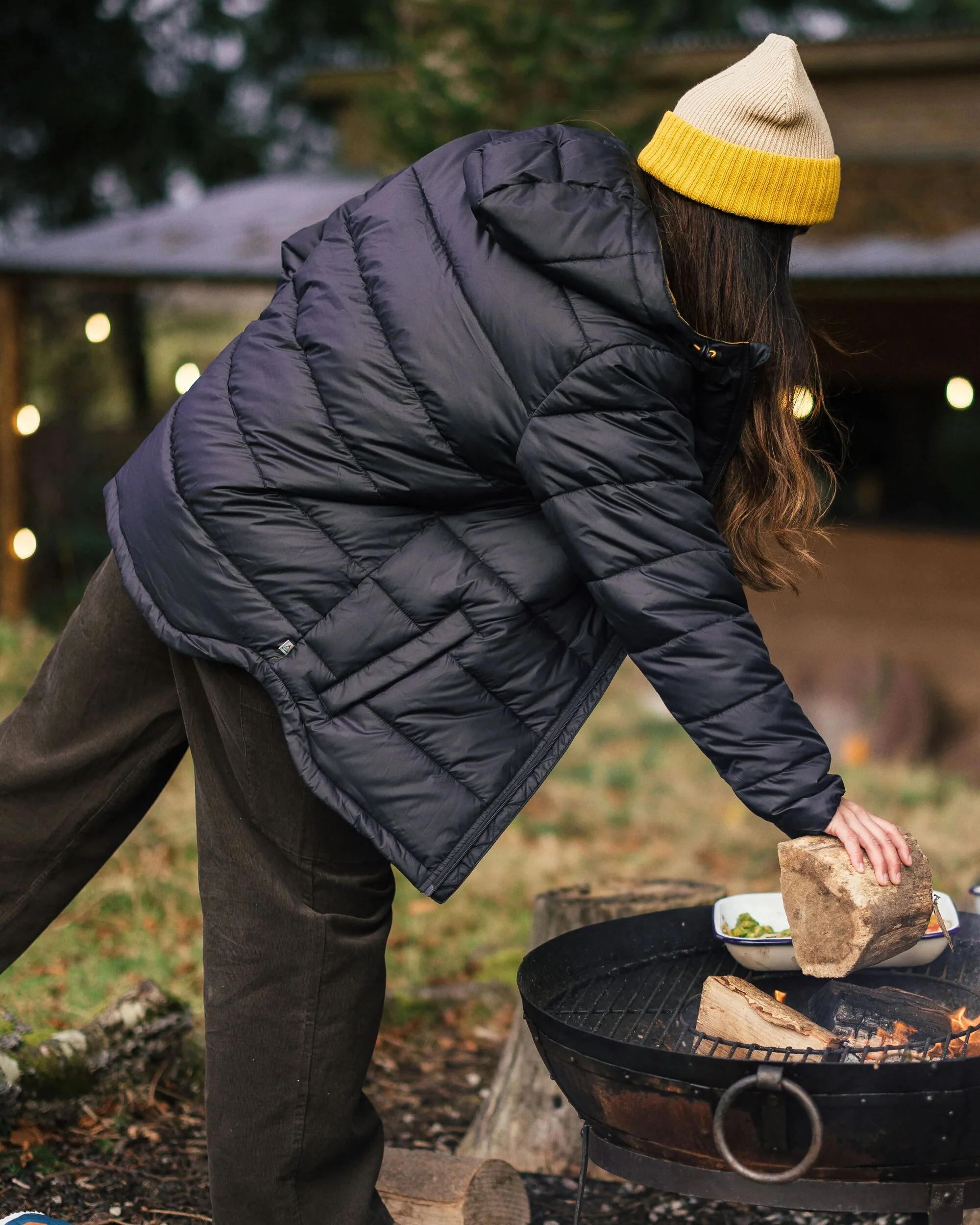 Kai Insulated Jacket - Black - Image 4