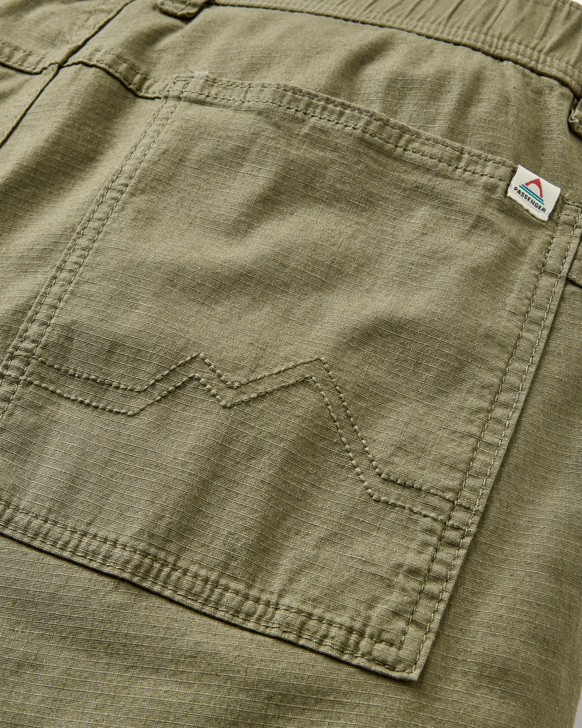 Kimmer Ripstop Cotton Short - Dusty Olive - Image 7