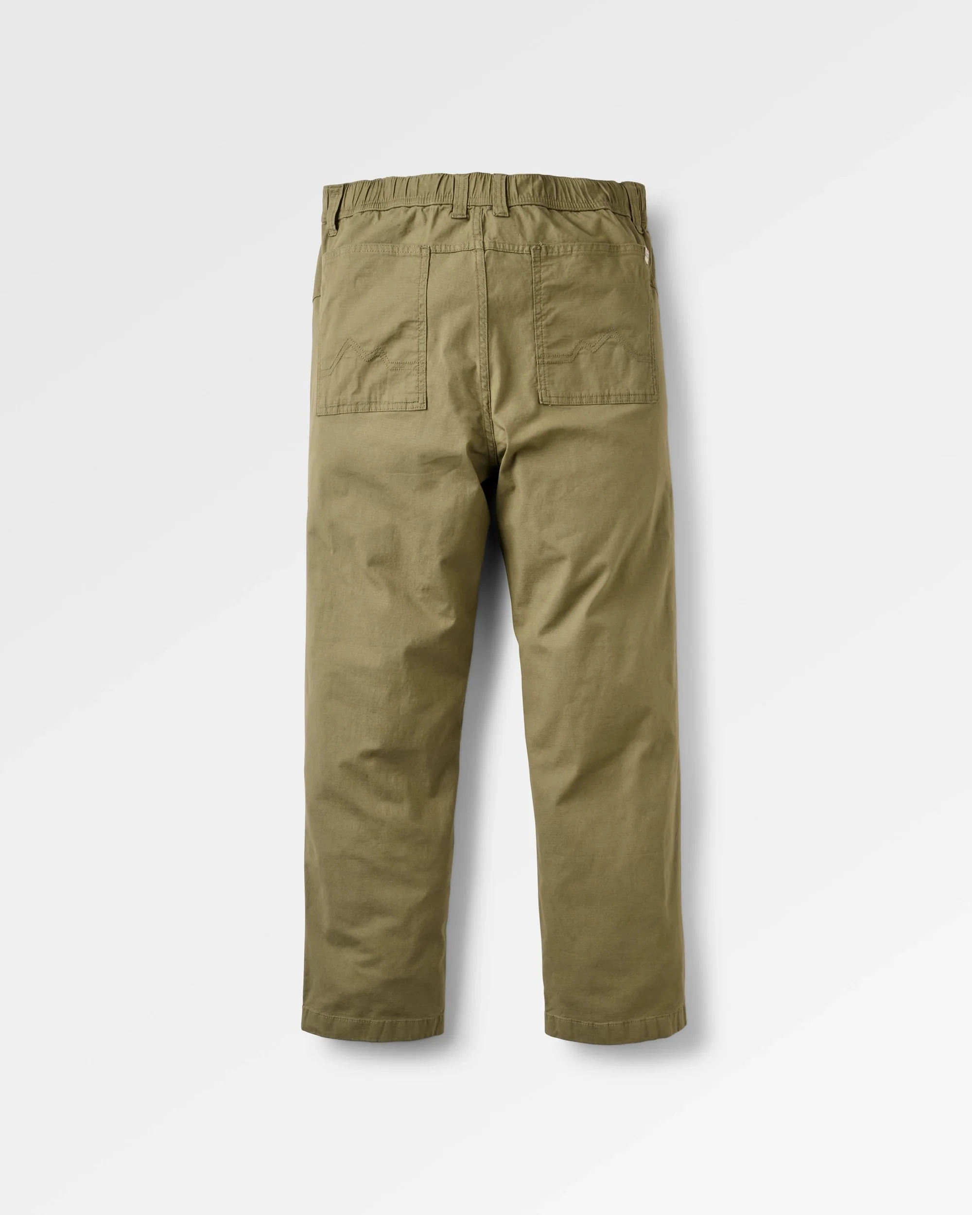 Kimmer Ripstop Cotton Trouser - Dusty Olive - Image 2