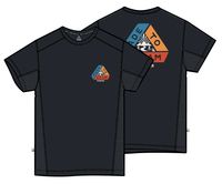 Kirkwood Textured Active T-Shirt - Black - Image 9