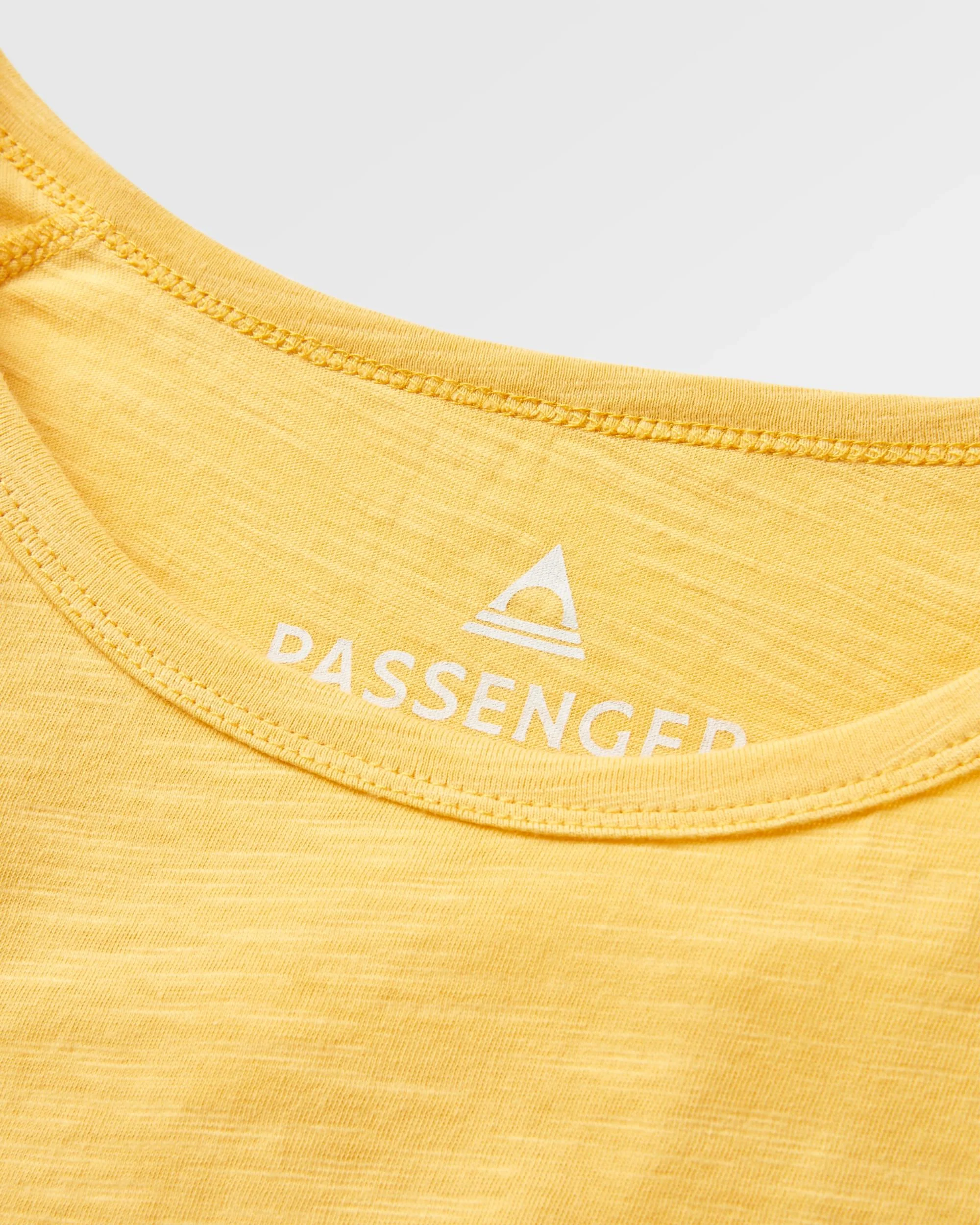 La Sarena Oversized LS T-Shirt - Ochre Yellow - Image 7