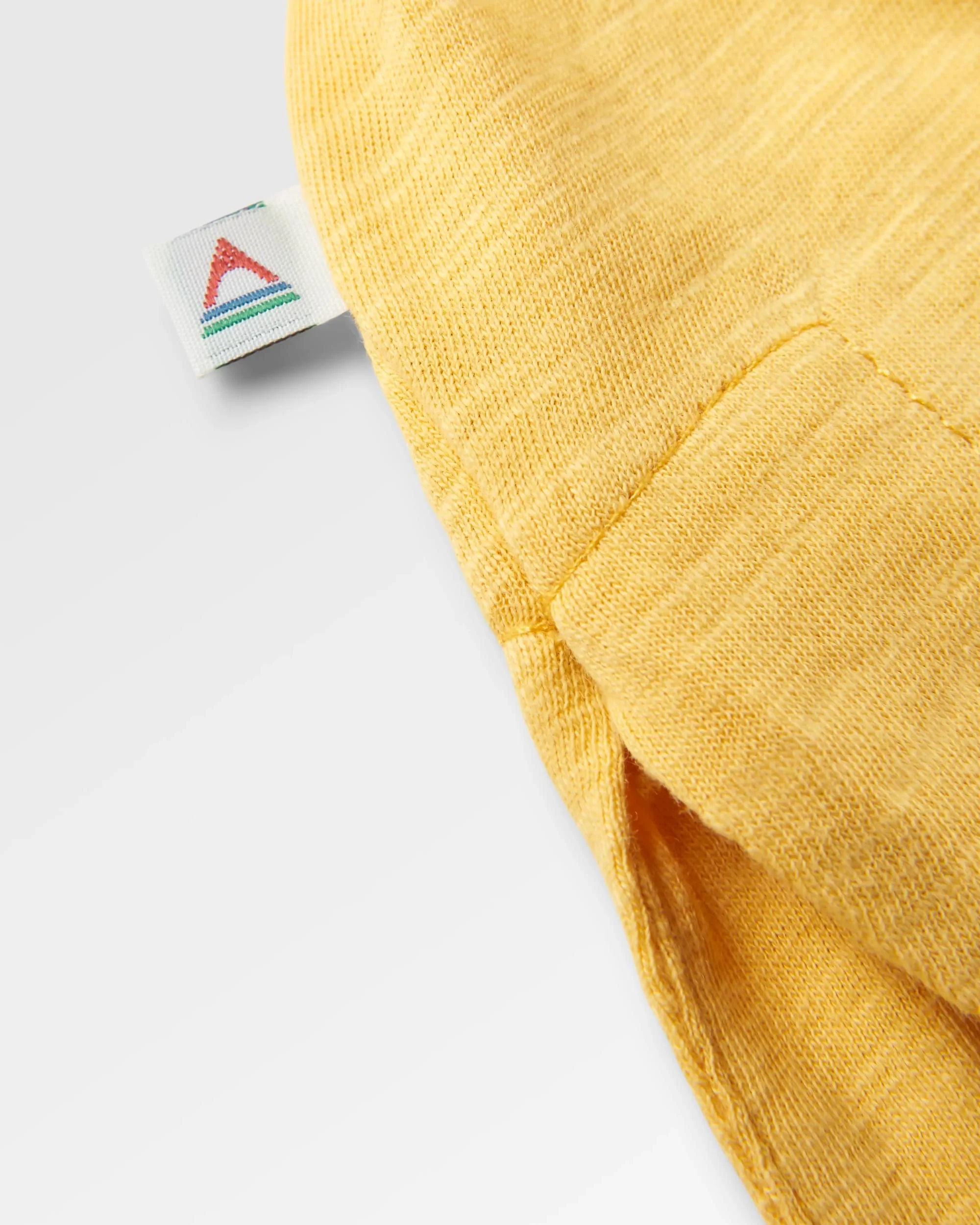 La Sarena Oversized LS T-Shirt - Ochre Yellow - Image 8
