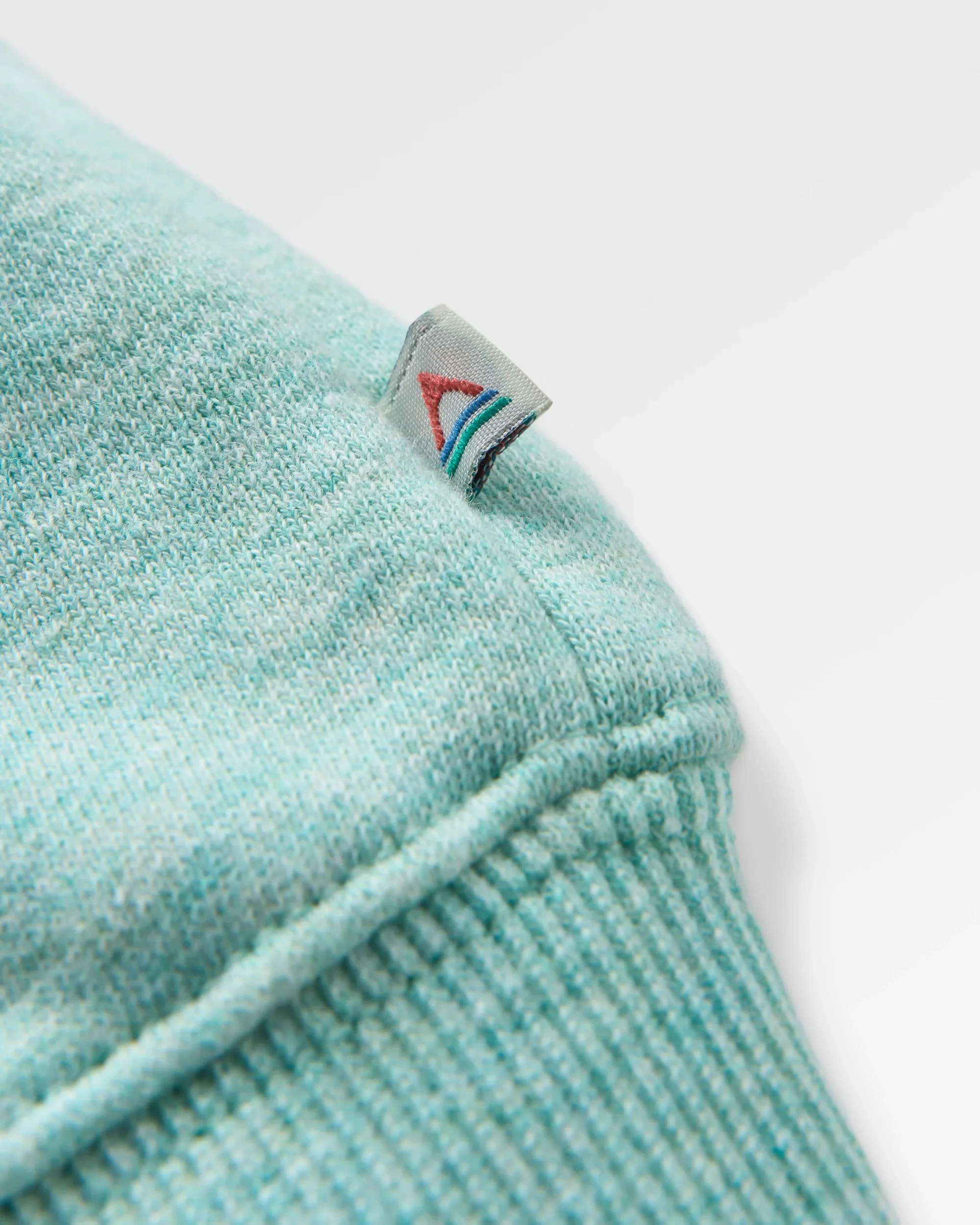 Laidback Organic Cotton Sweatshirt - Aqua Marl - Image 10