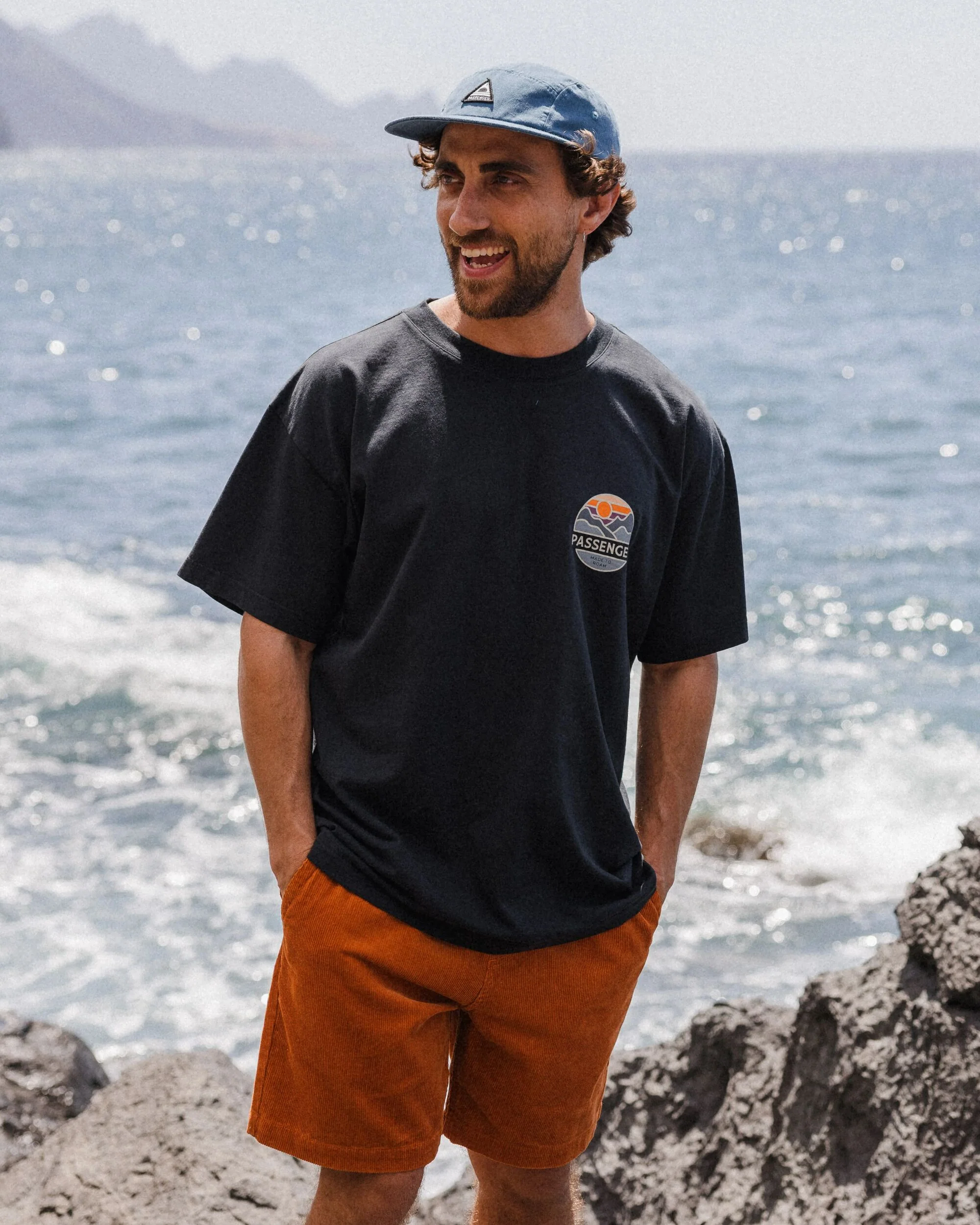 Laidback Relaxed Fit T-Shirt - Black - Image 3