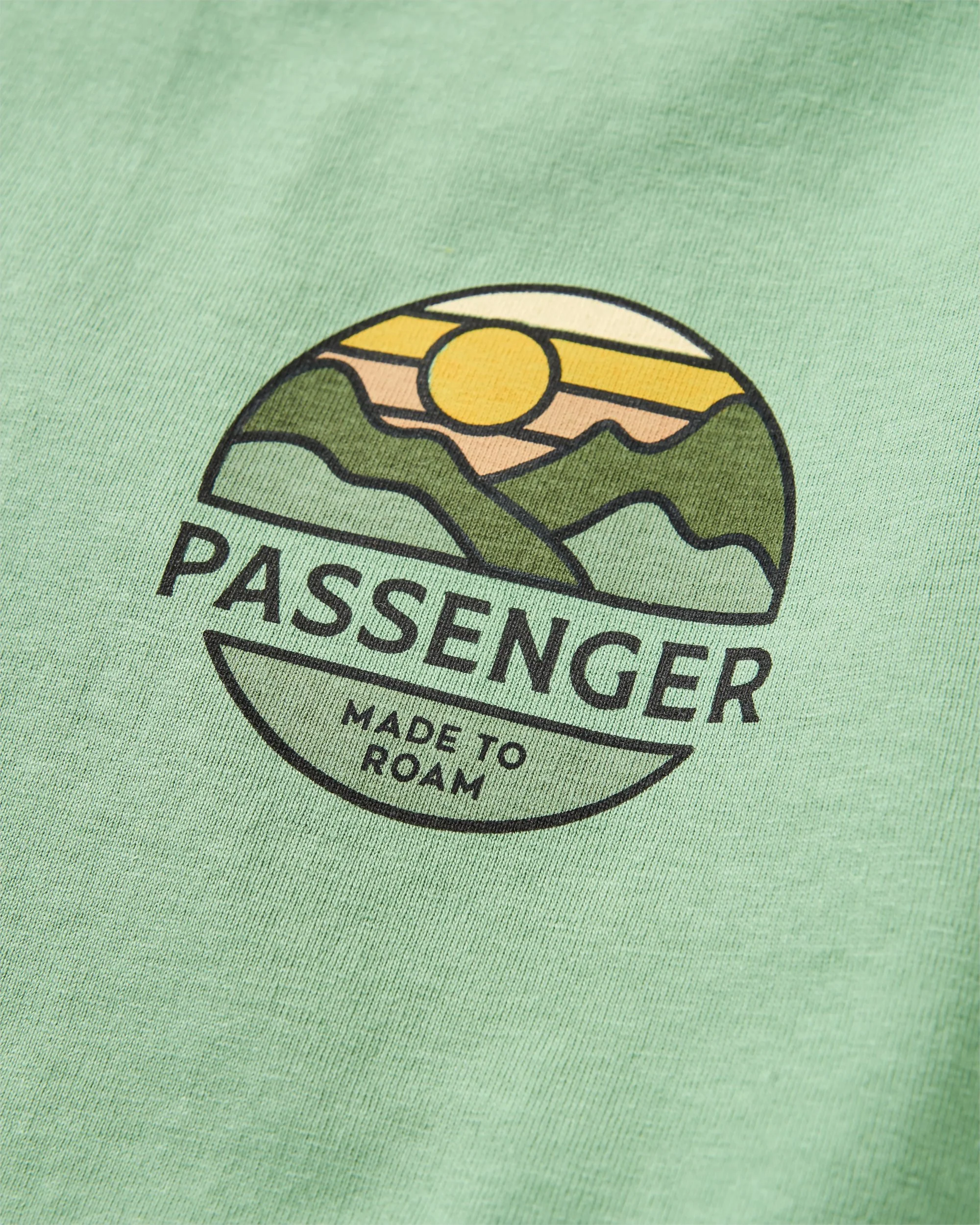 Laidback Relaxed Fit T-Shirt - Stem Green - Image 6