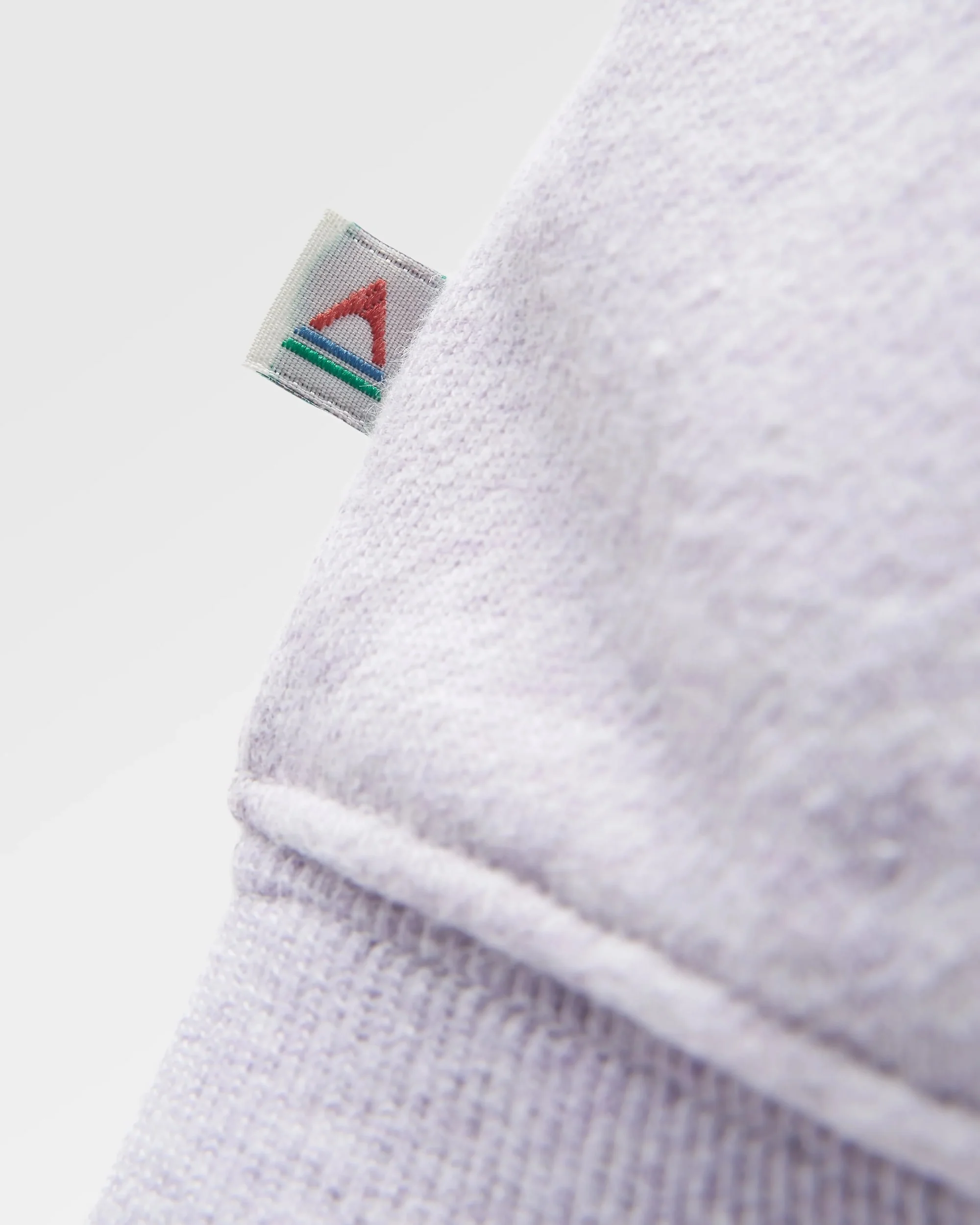 Laidback Organic Cotton Hoodie - Lilac Mist Marl - Image 11